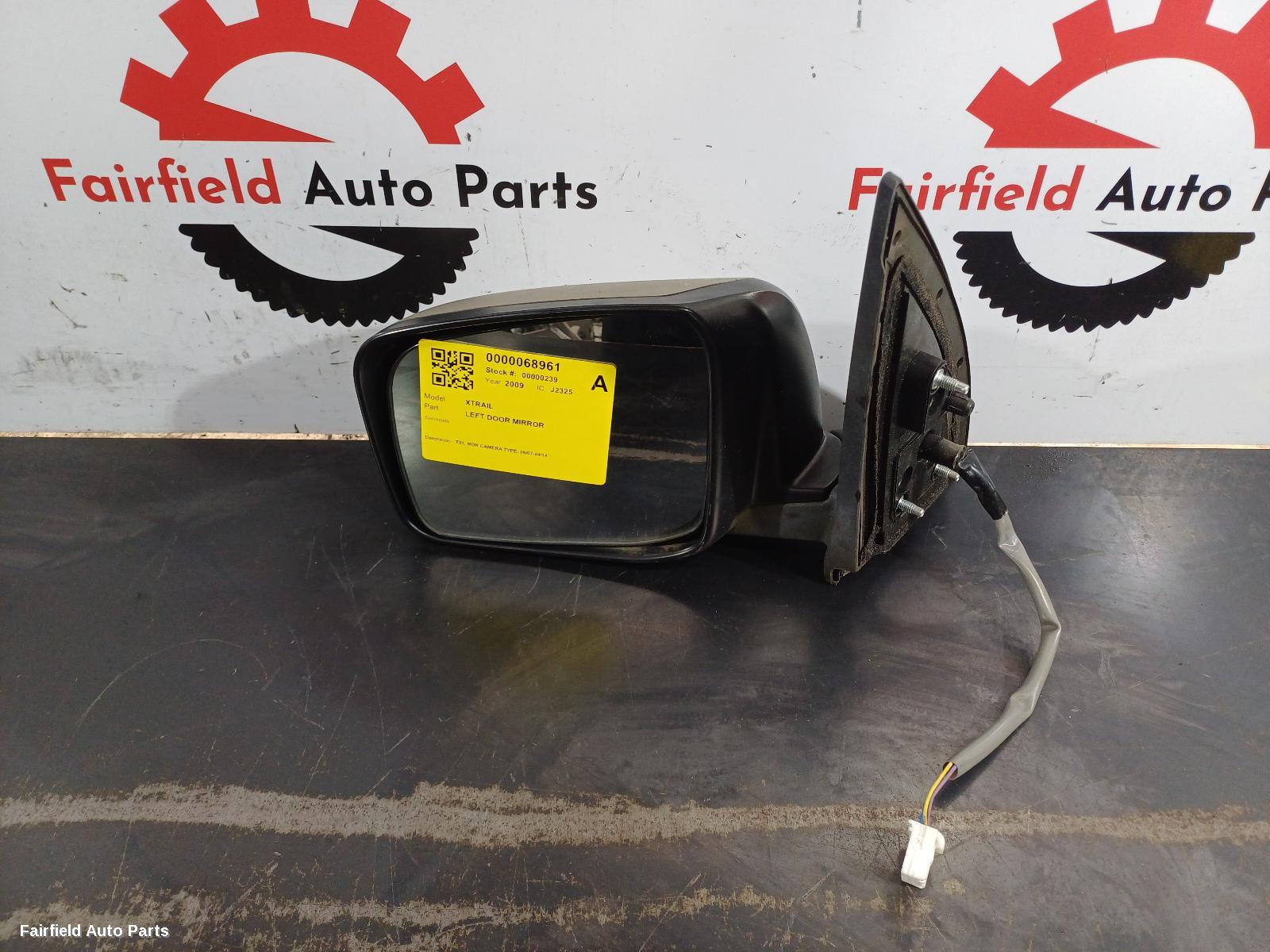 2007-2014 Nissan Xtrail Left Door Mirror