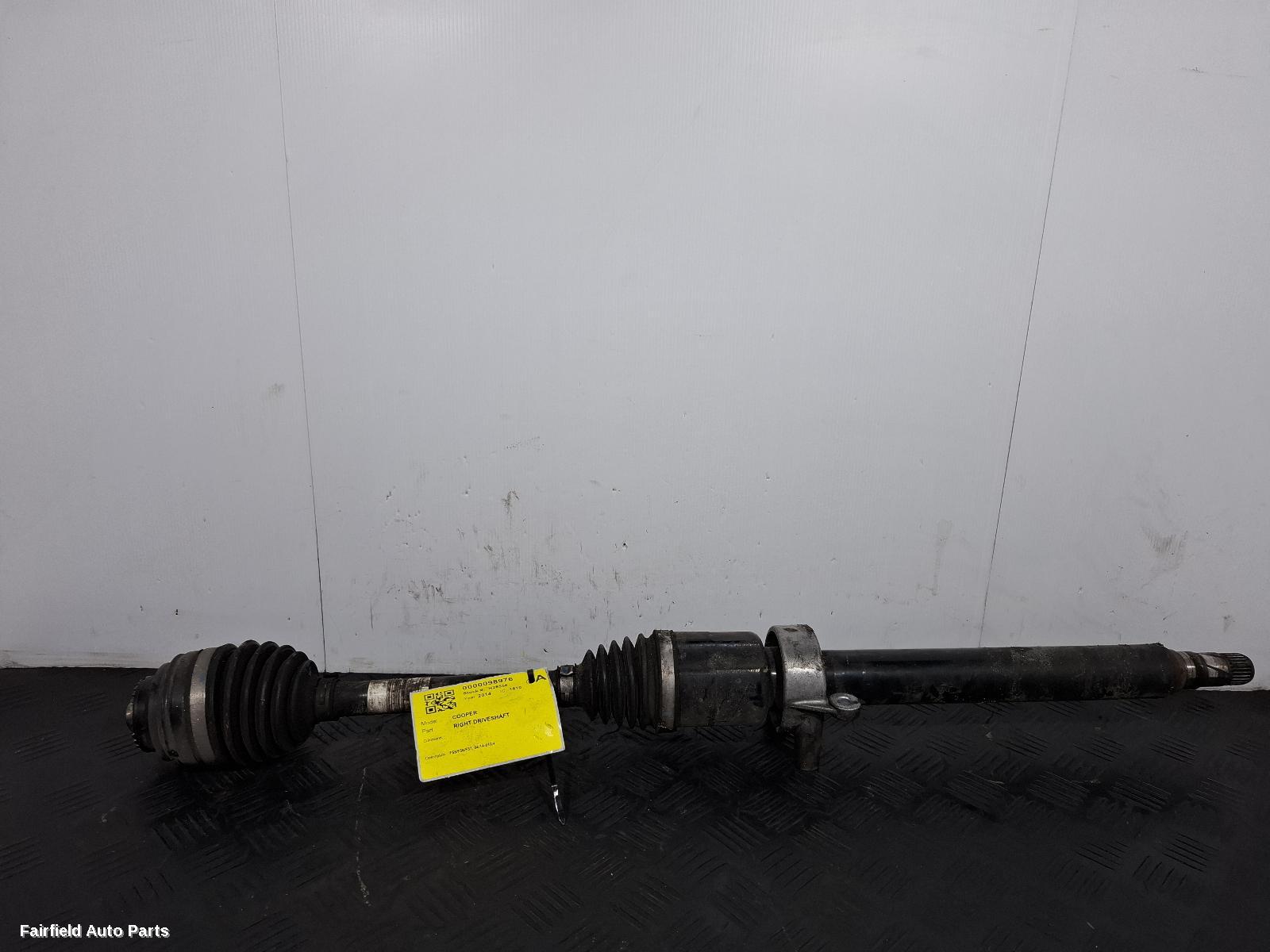 2014-2018 Mini Cooper Right Driveshaft