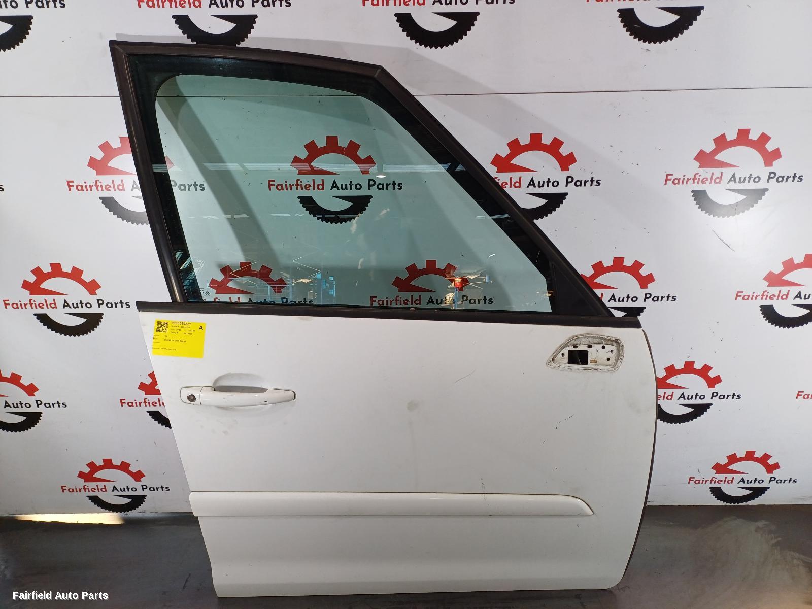 2007-2013 Citroen C4 Right Front Door