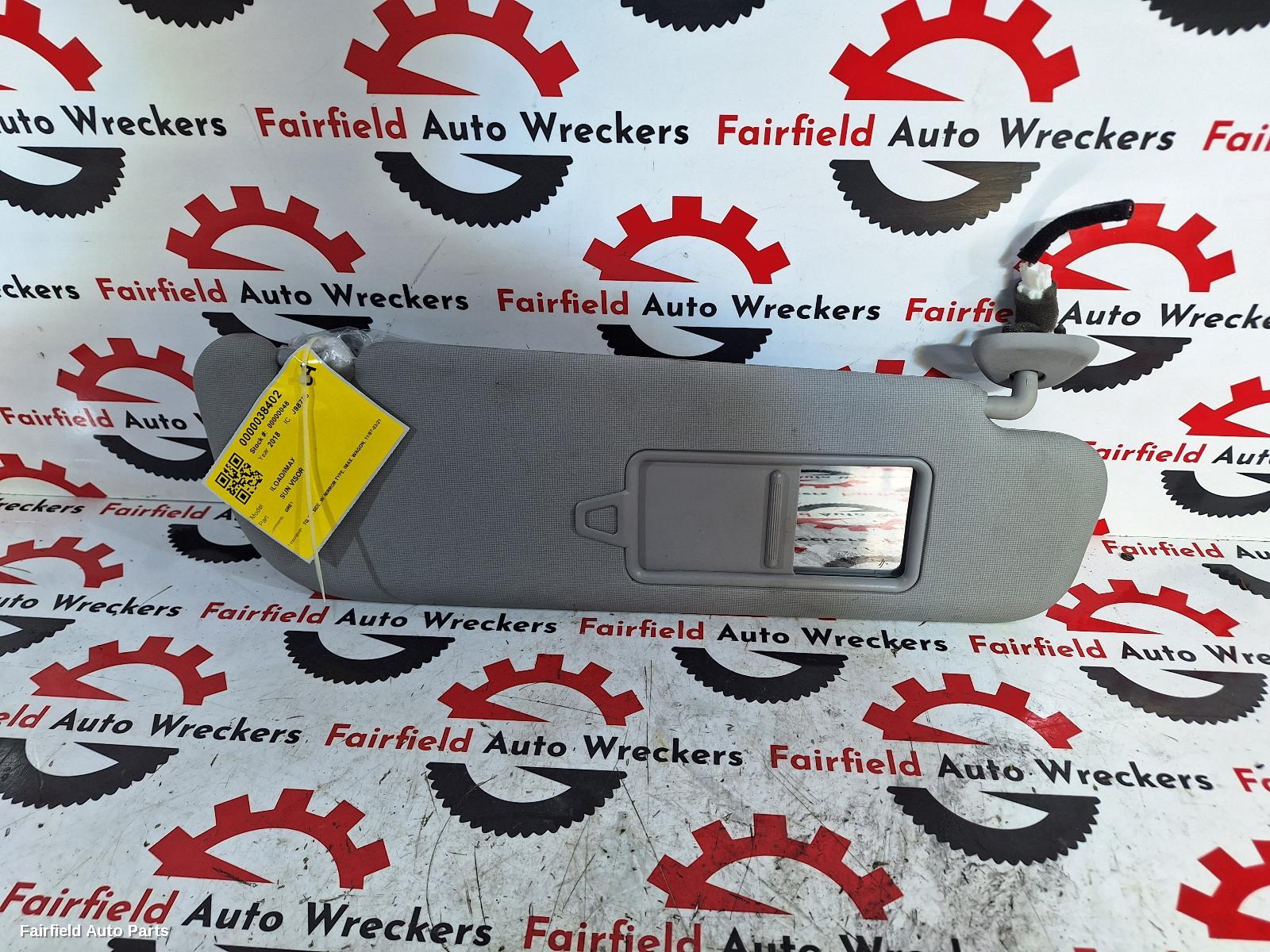 2007-2021 Hyundai Iload/imax Sunvisor