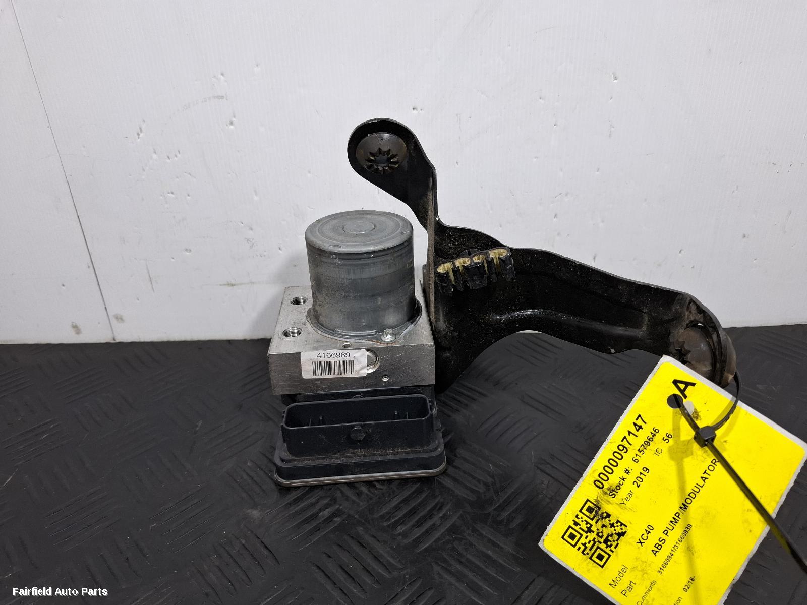 2018-2026 Volvo Xc40 Abs Pump Modulator