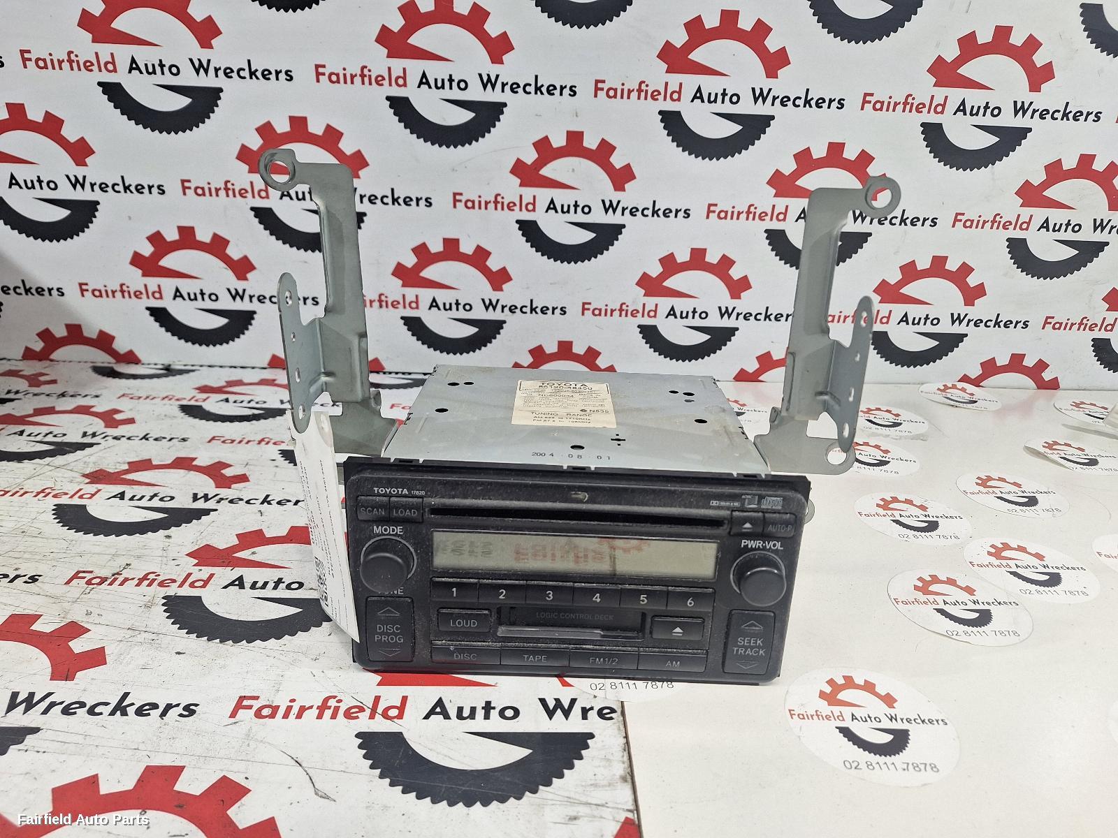 2001-2007 Toyota Kluger Radio Cd Dvd Sat Tv