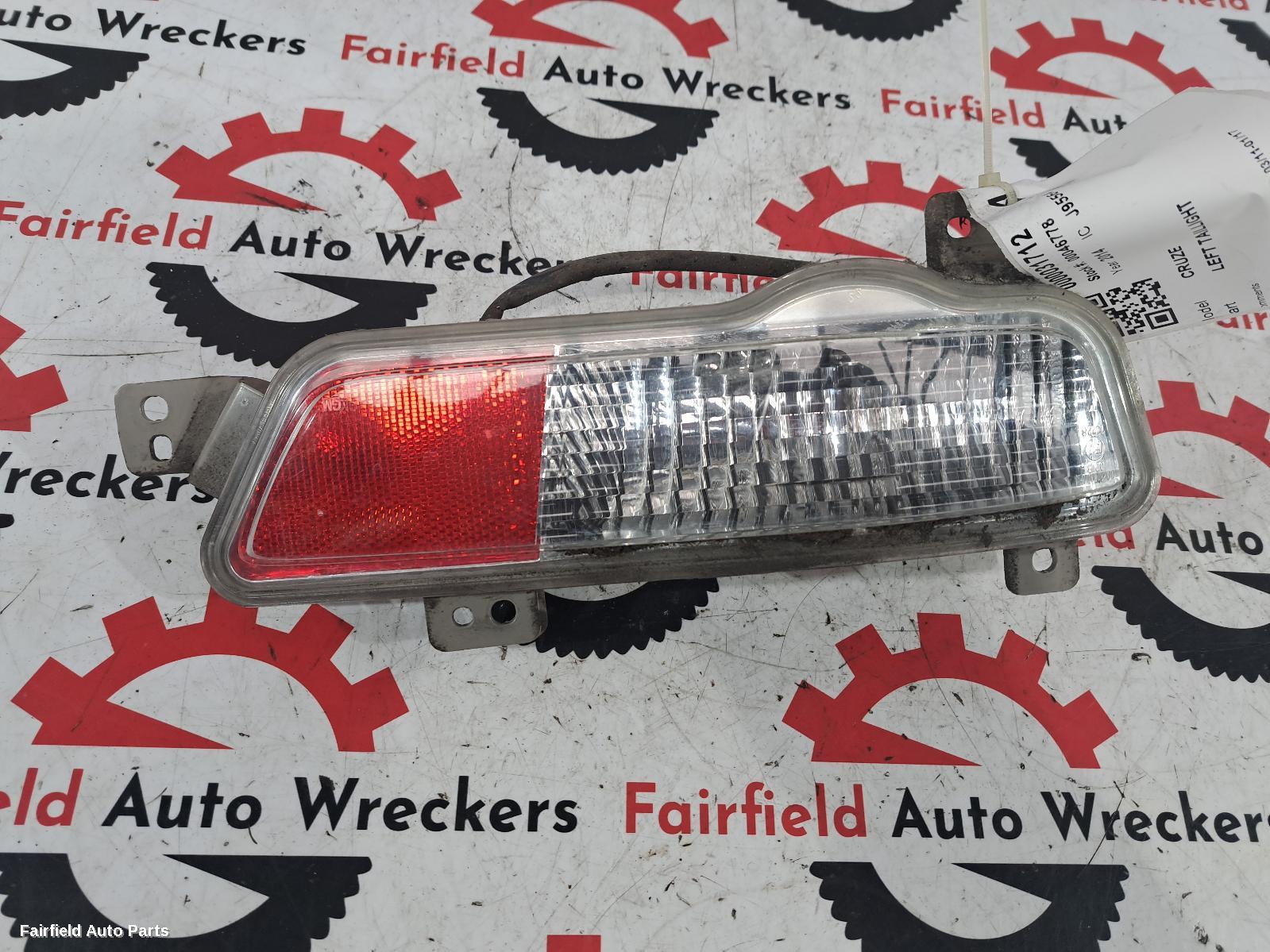 2011-2017 Holden Cruze Left Taillight
