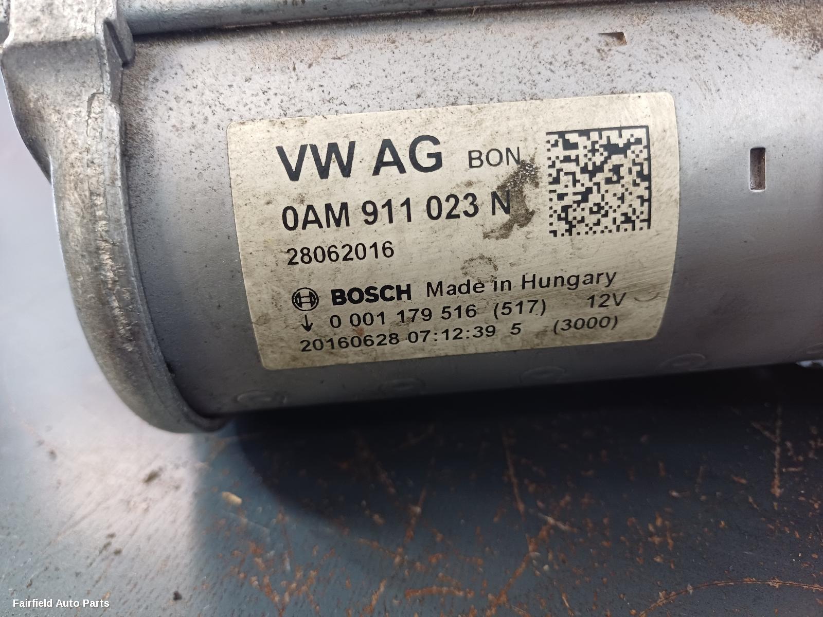 2015-2018 Audi A1 Starter