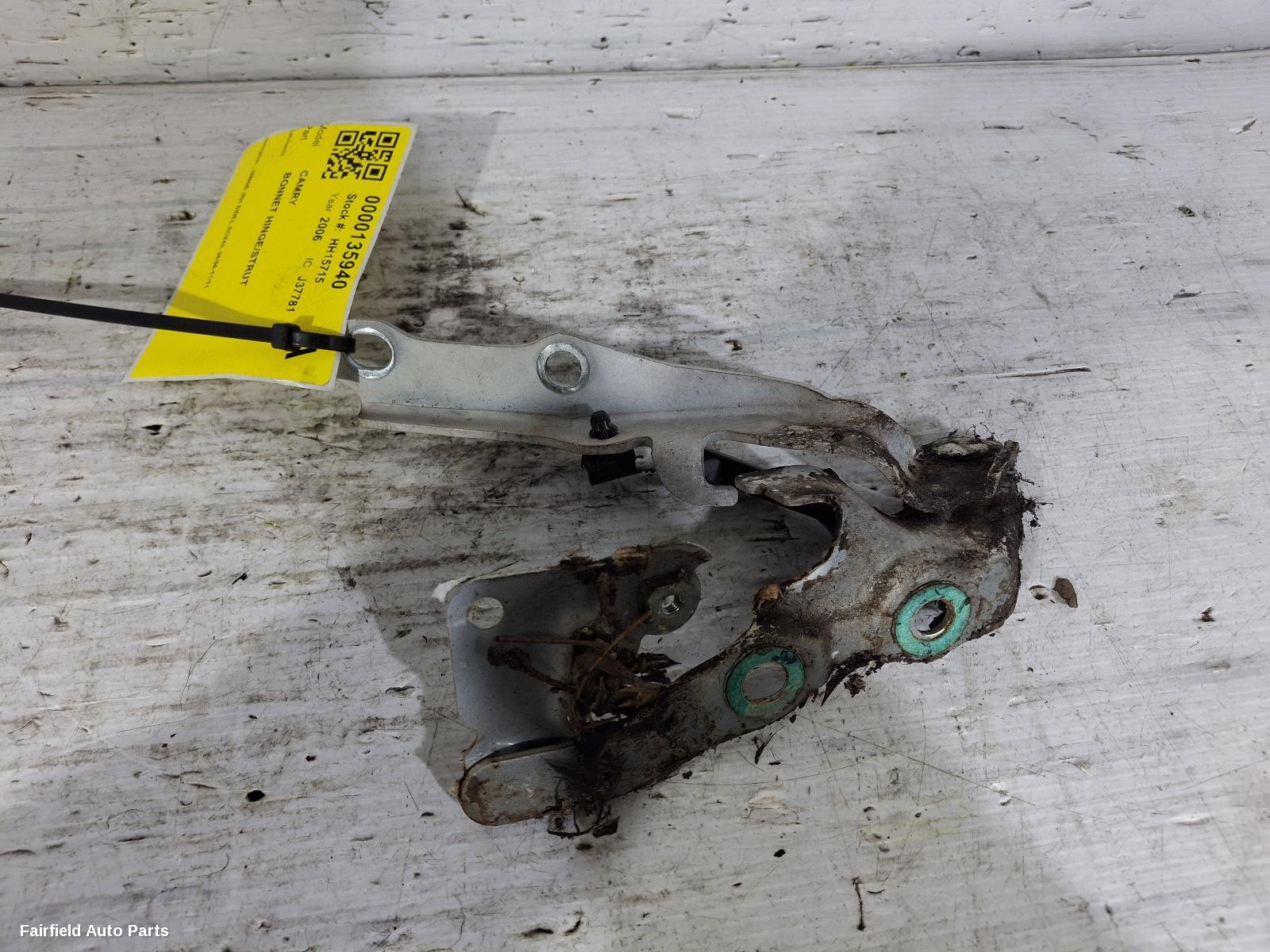 2006-2011 Toyota Camry Bonnet Hinge Strut