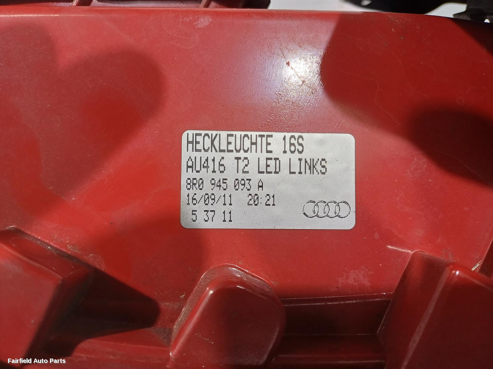 2008-2012 Audi Q5 Left Taillight