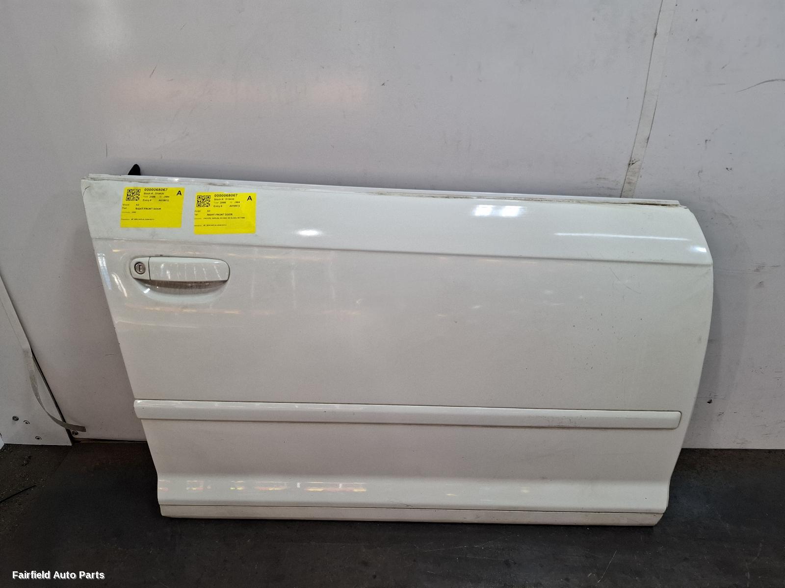 2004-2013 Audi A3 Right Front Door