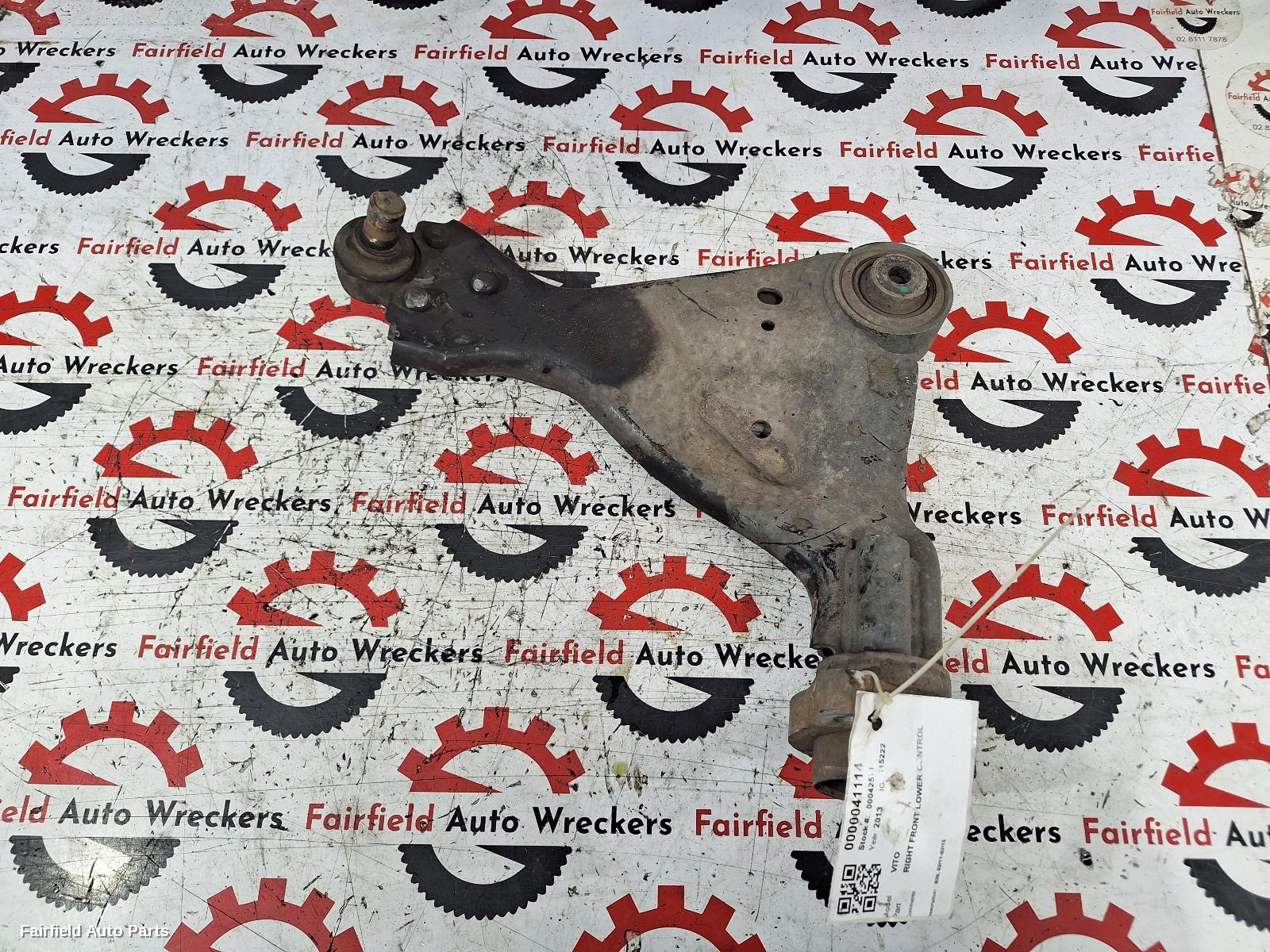 2011-2015 Mercedes Vito Right Front Lower Control Arm