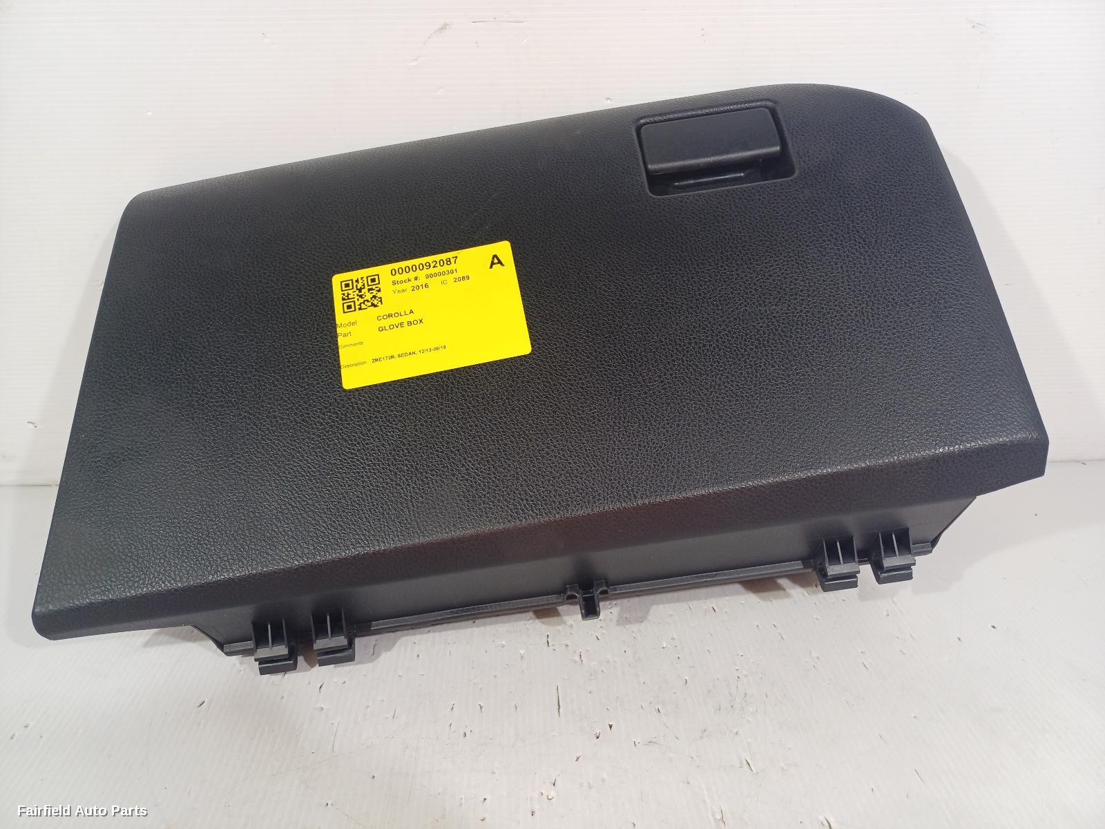 2013-2019 Toyota Corolla Glove Box