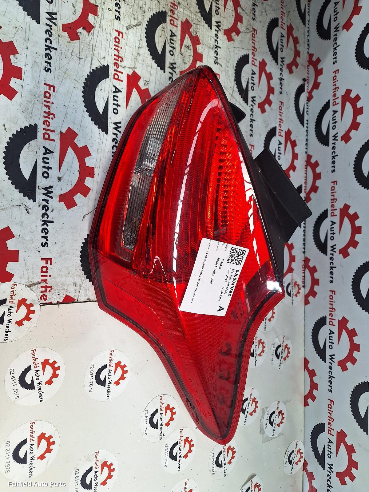 2015-2018 Ford Focus Right Taillight