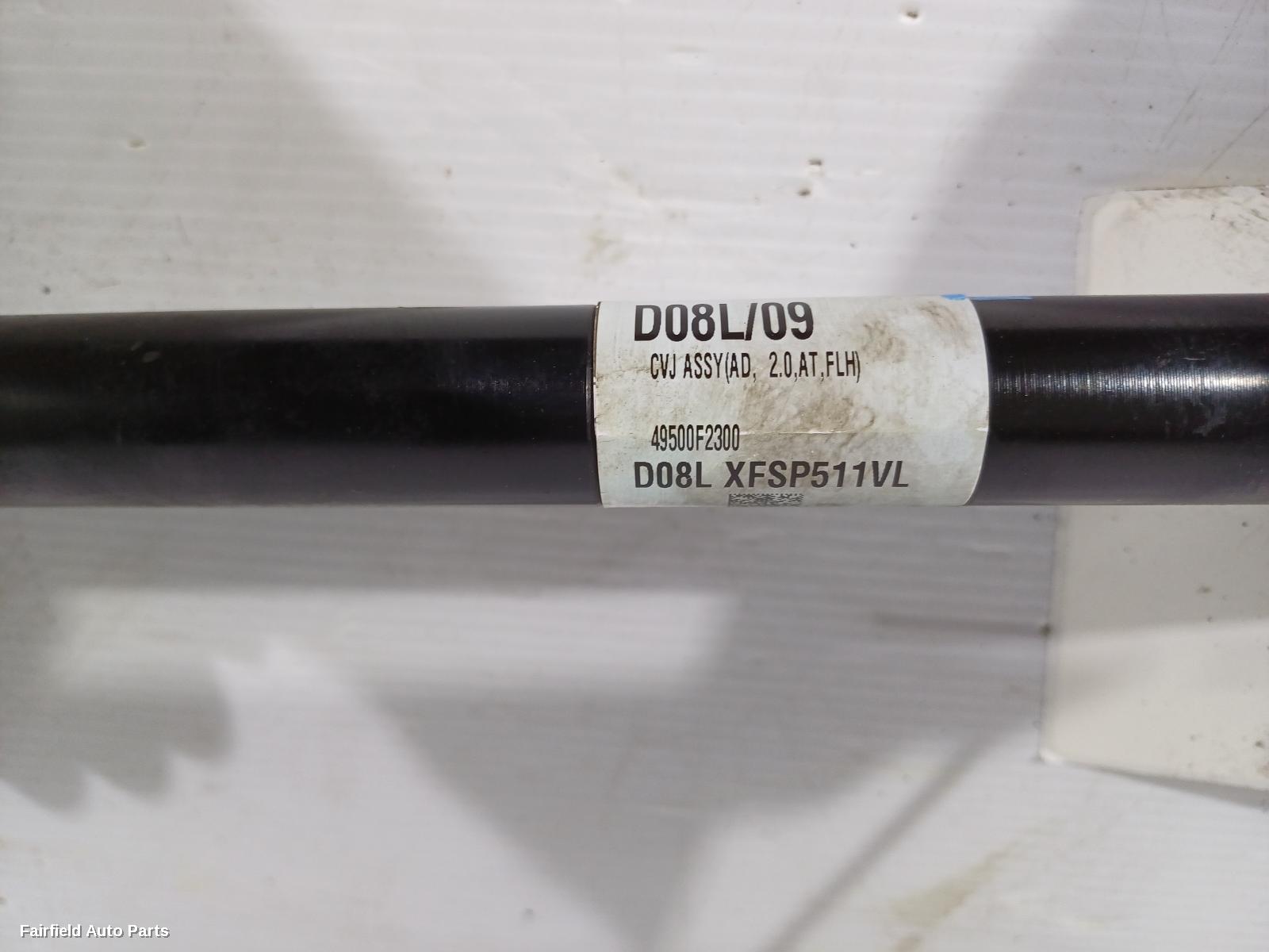 2017-2023 Hyundai I30 Left Driveshaft