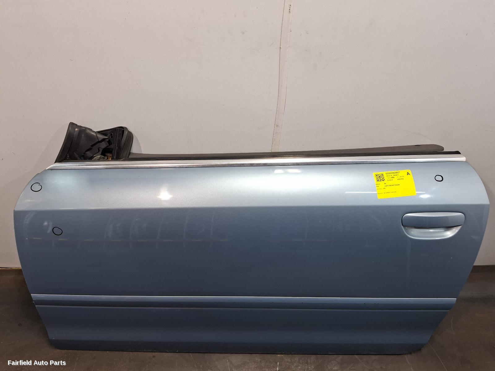 2000-2005 Audi A4 Left Front Door