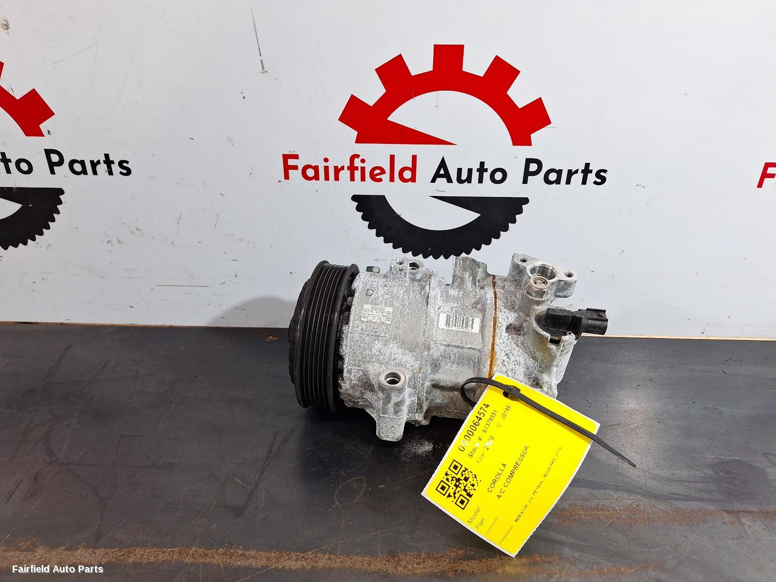 2018-2024 Toyota Corolla A C Compressor