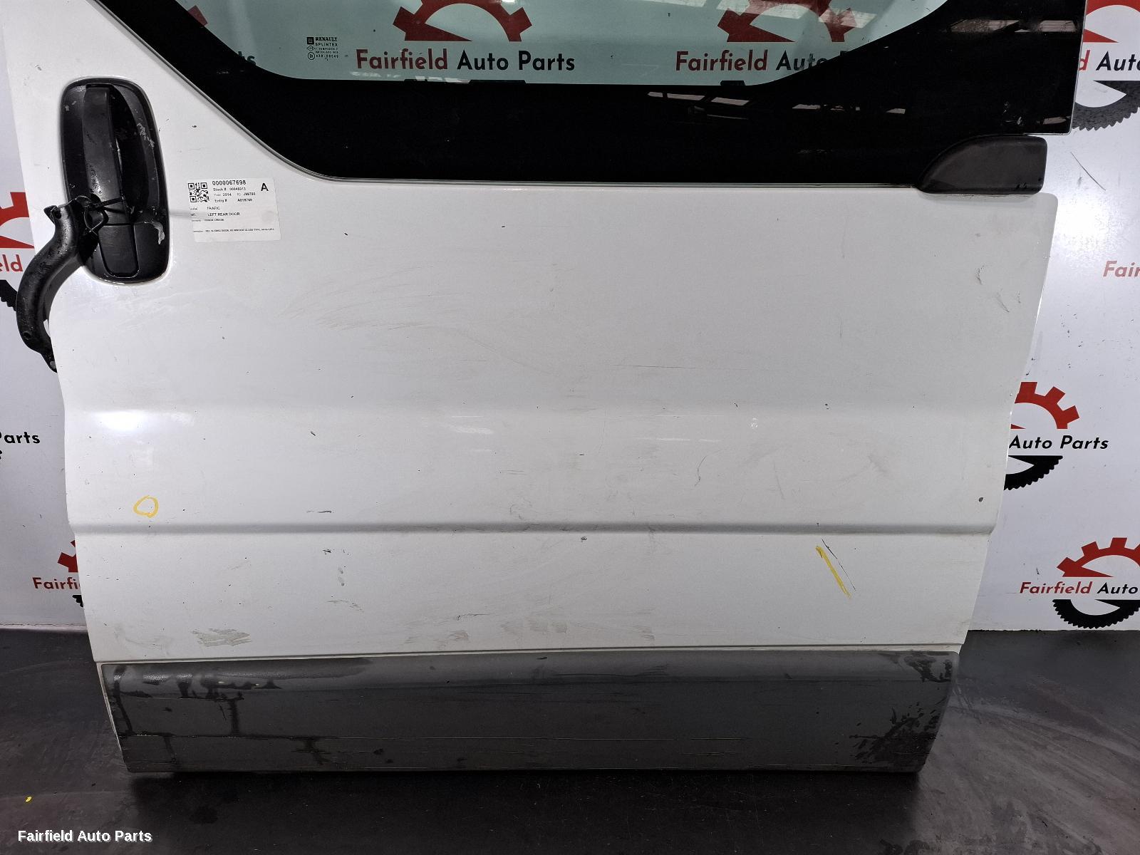 2004-2014 Renault Trafic Left Rear Door Sliding