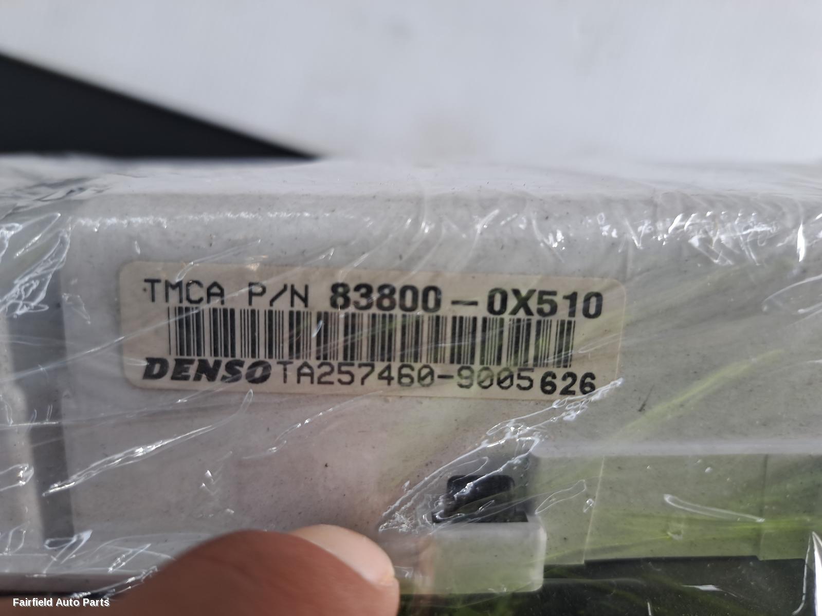 2012-2017 Toyota Aurion Instrument Cluster