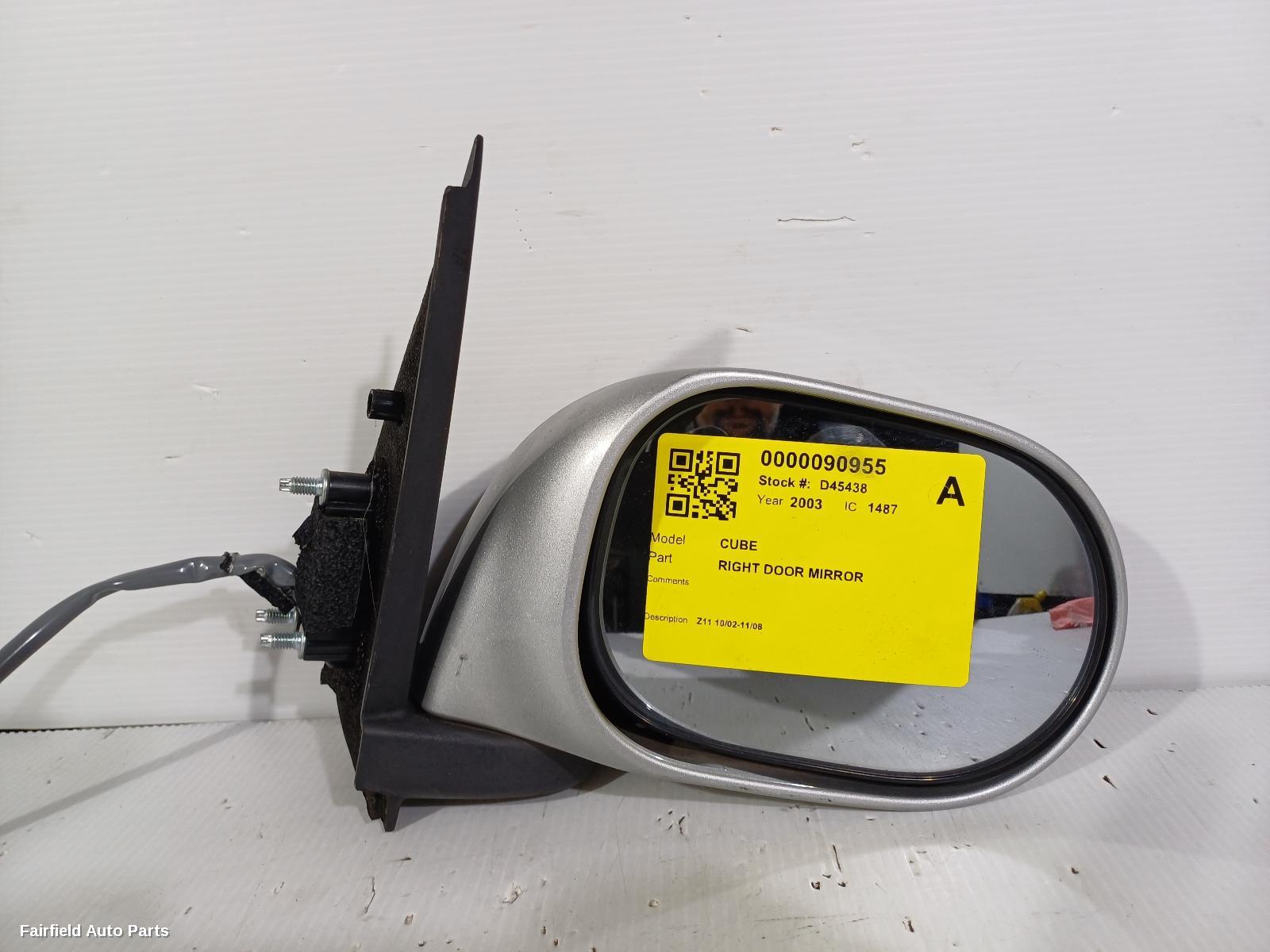 2002-2008 Nissan Cube Right Door Mirror