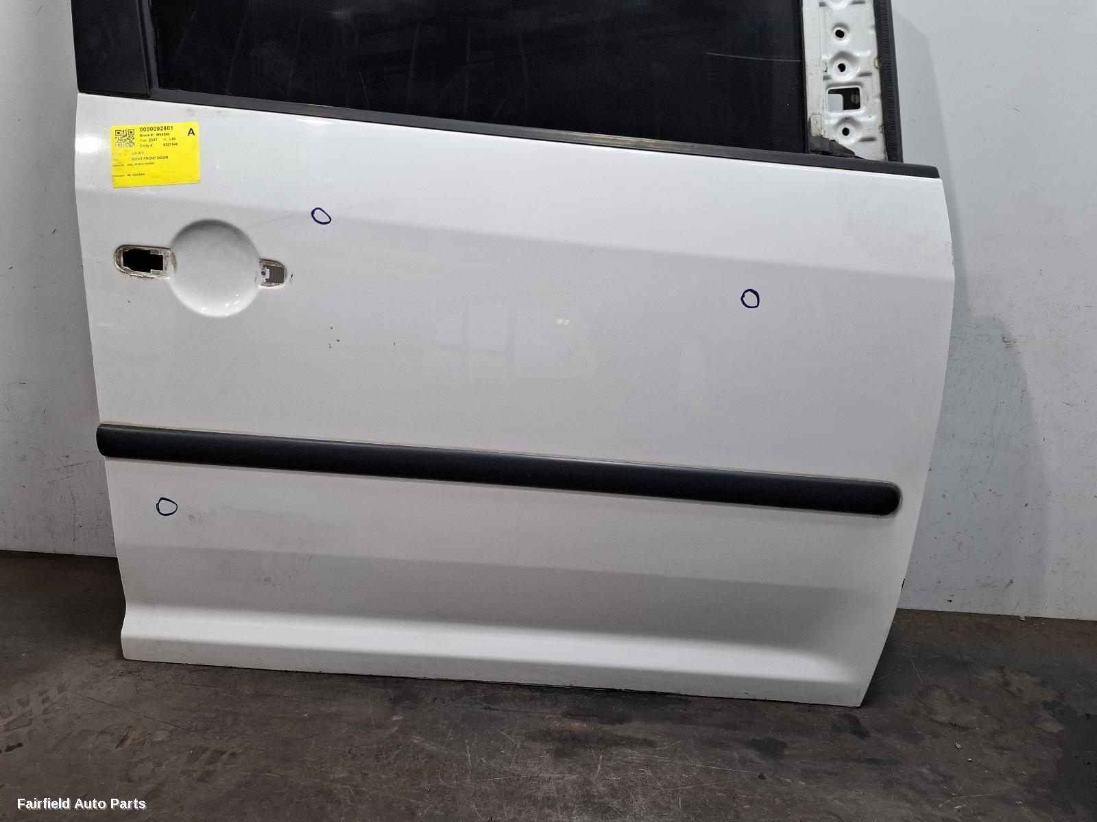 2004-2015 Volkswagen Caddy Right Front Door
