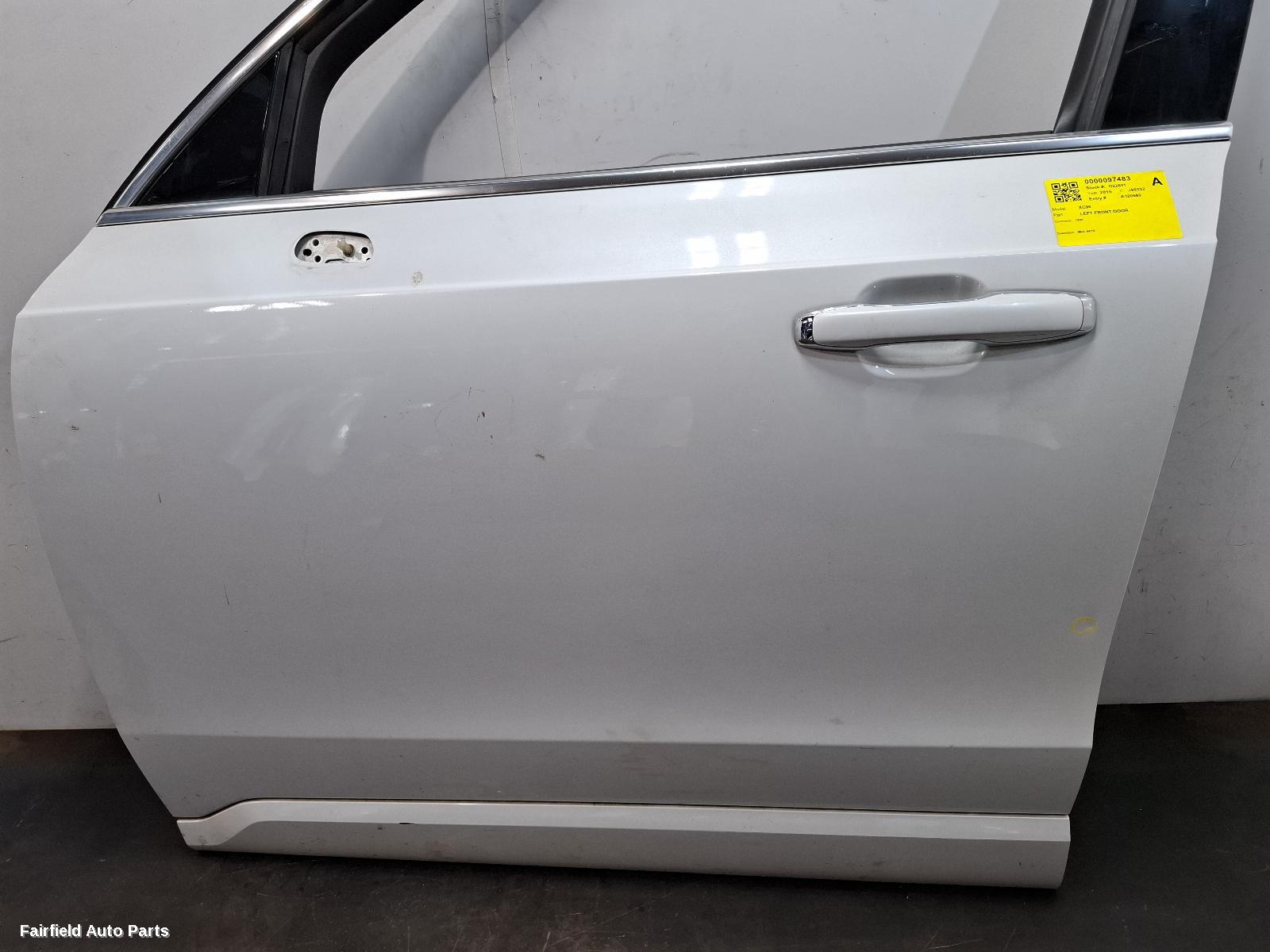 2015-2026 Volvo Xc90 Left Front Door