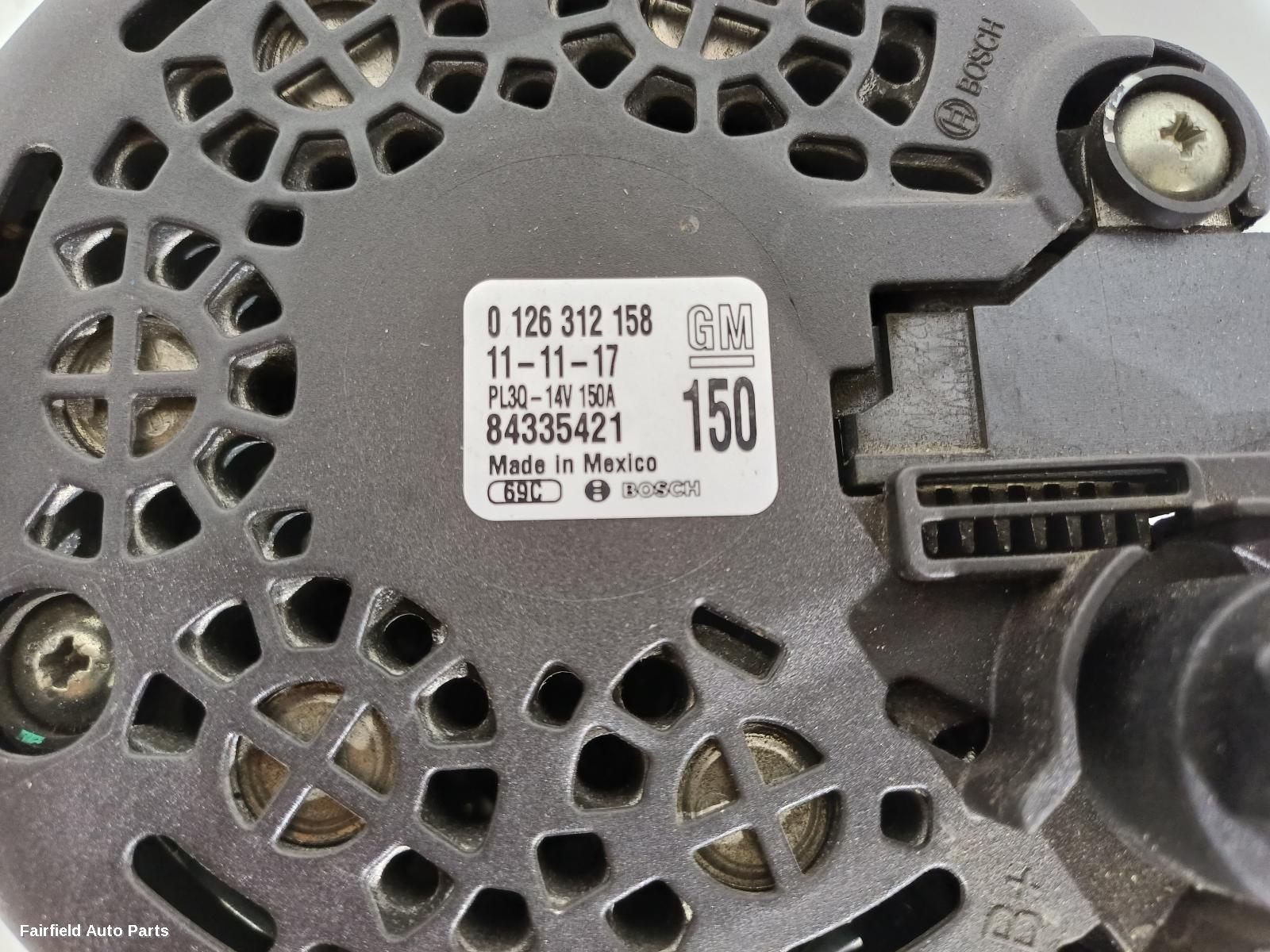 2017-2020 Holden Equinox Alternator
