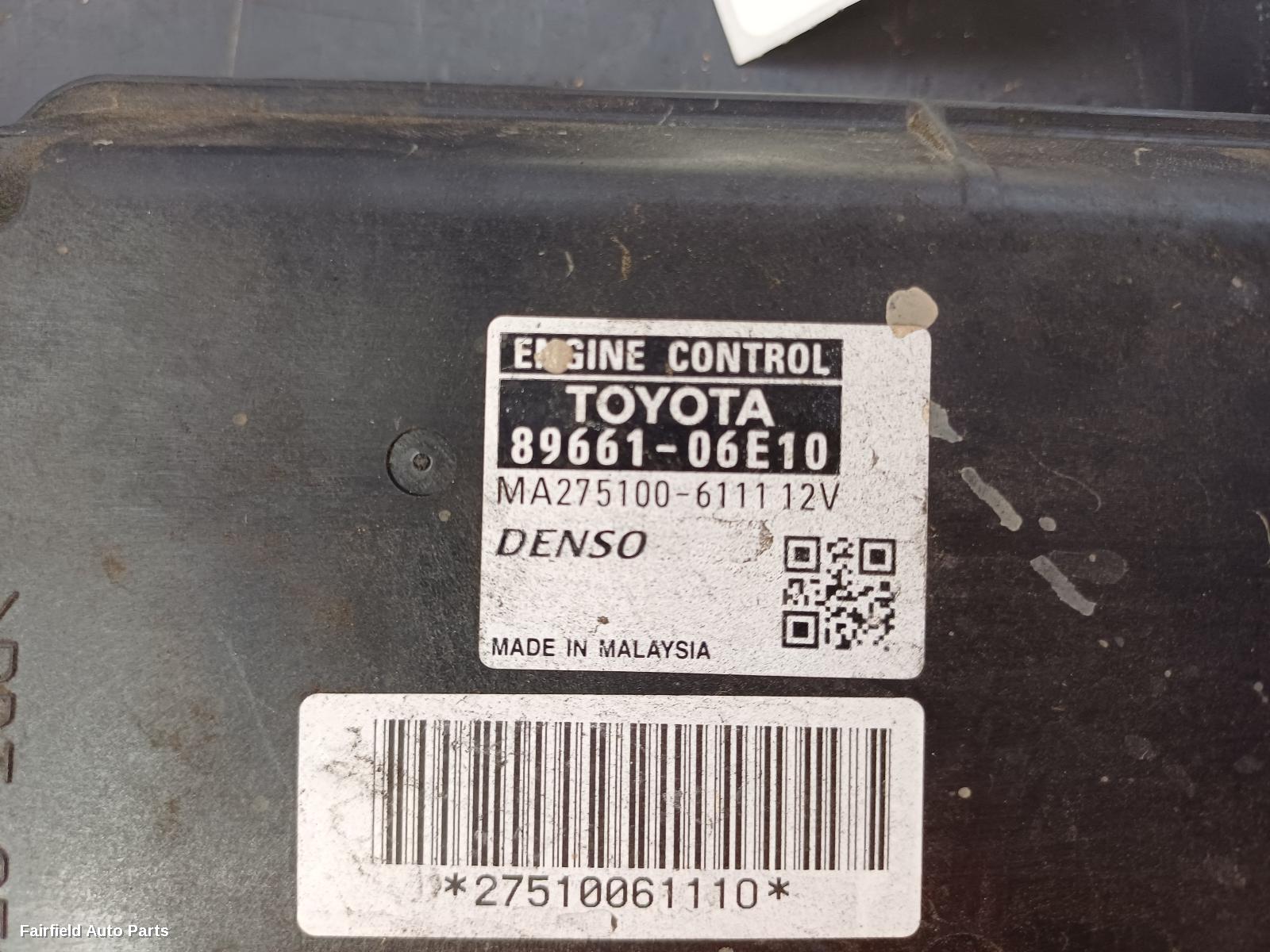 2006-2012 Toyota Aurion Ecu