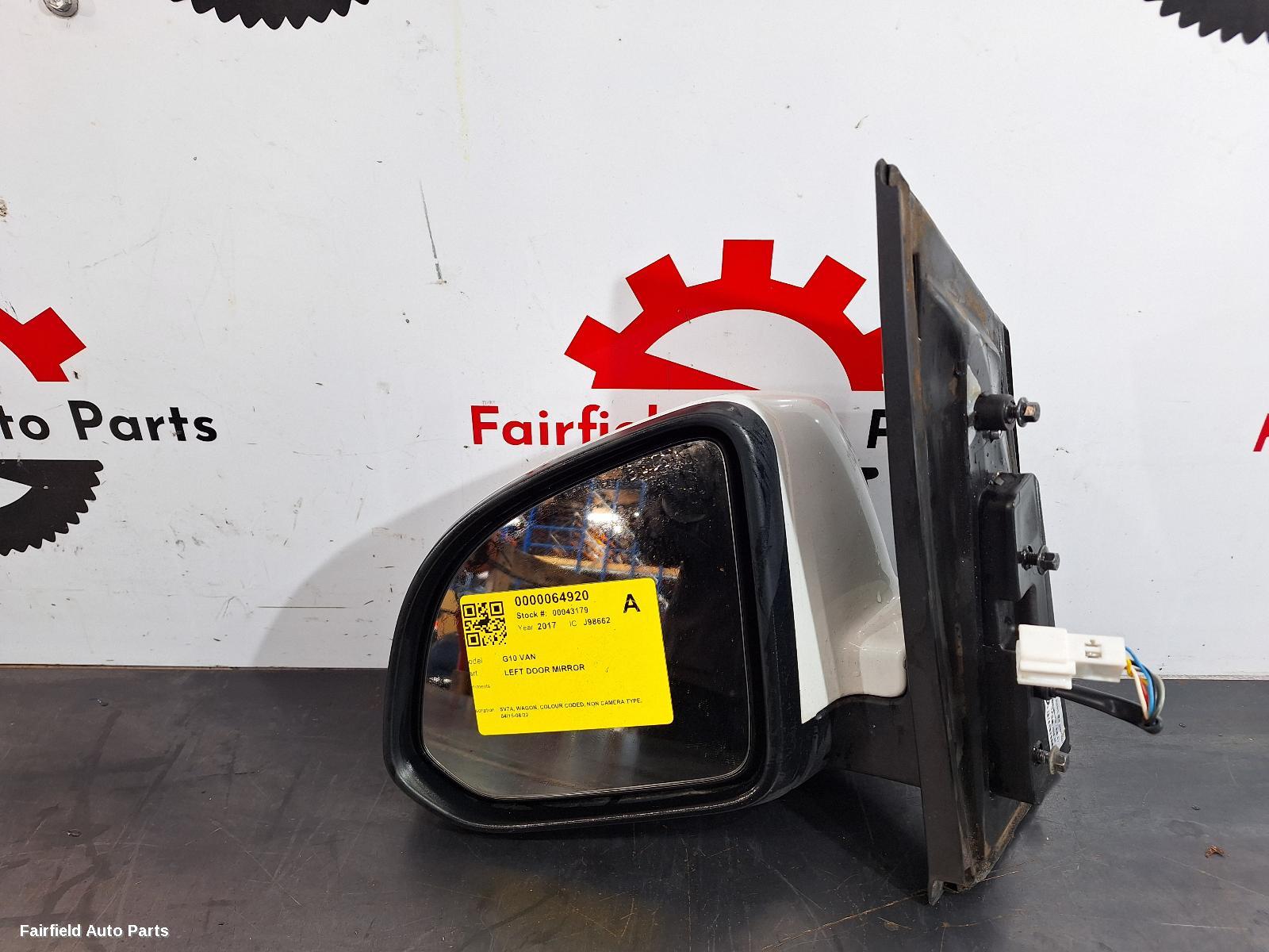 2015-2022 Ldv G10 Left Door Mirror