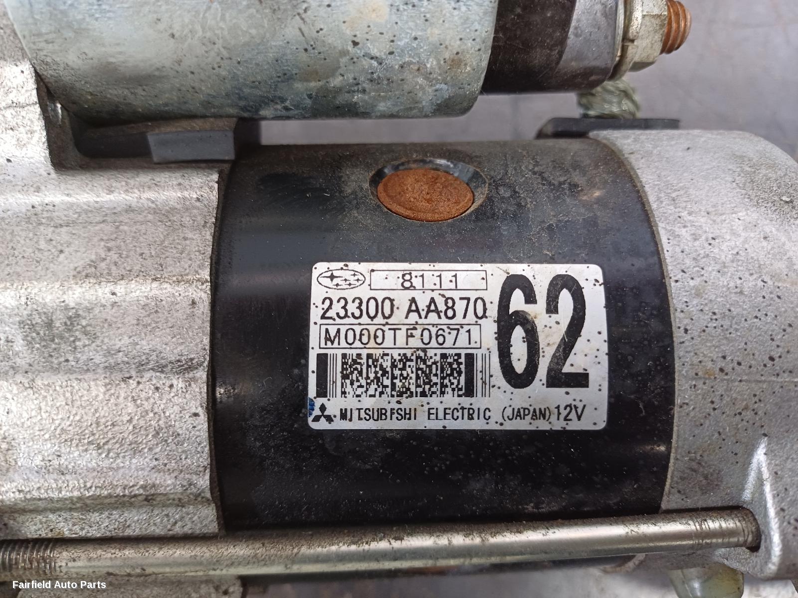 2016-2023 Subaru Impreza Starter