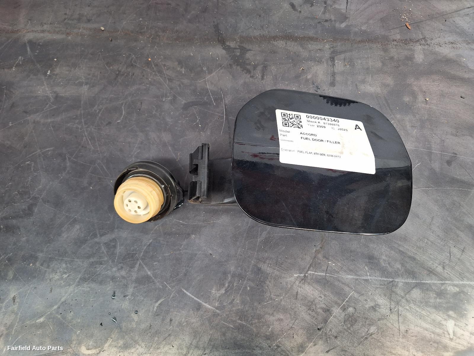 2008-2013 Honda Accord Fuel Door   Filler