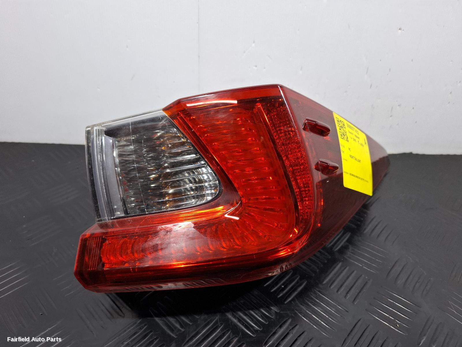 2014-2018 Lexus Rc Right Taillight