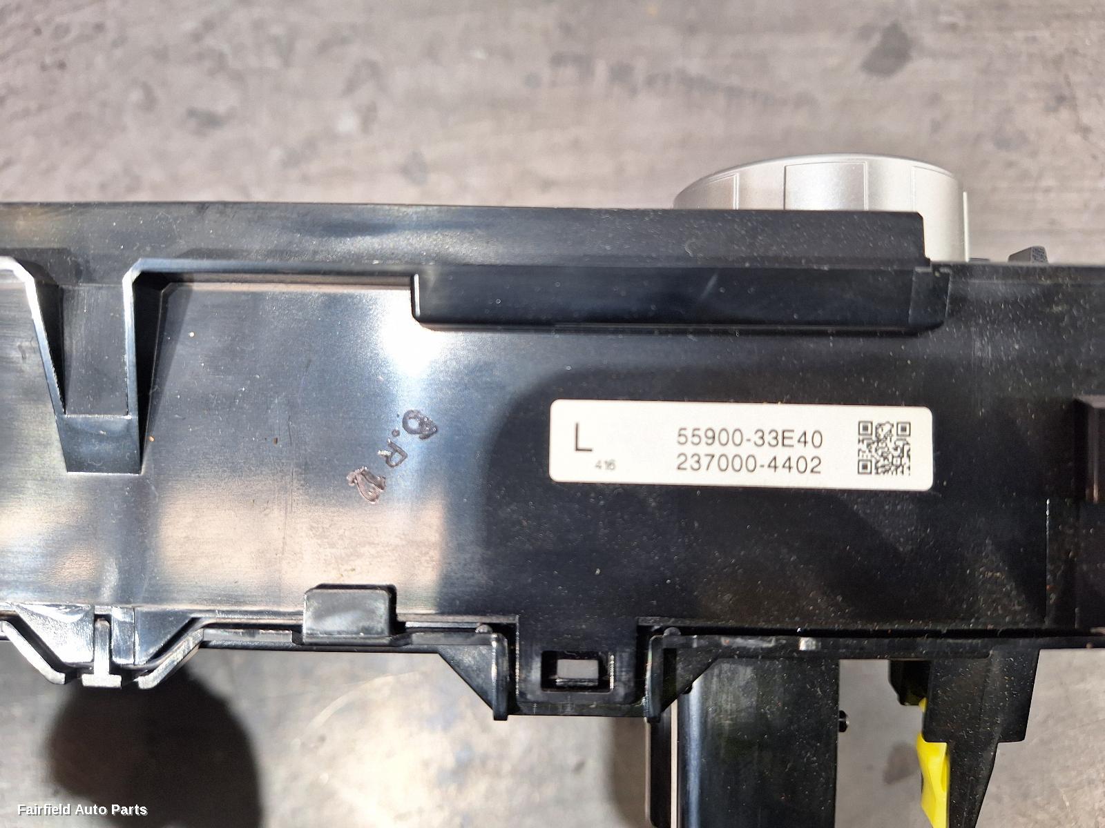 2012-2017 Toyota Aurion Heater Ac Controls