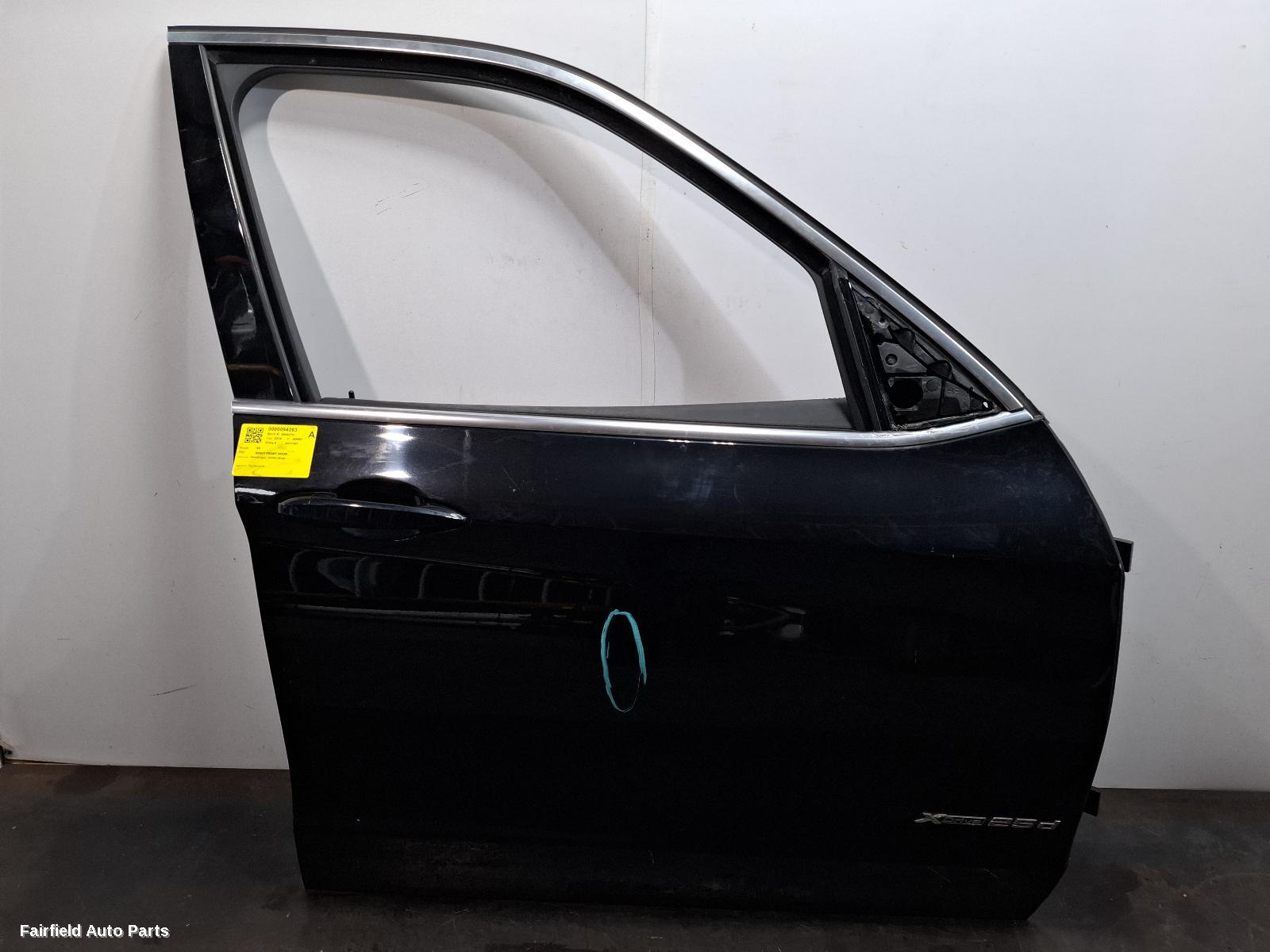2013-2018 Bmw X5 Right Front Door