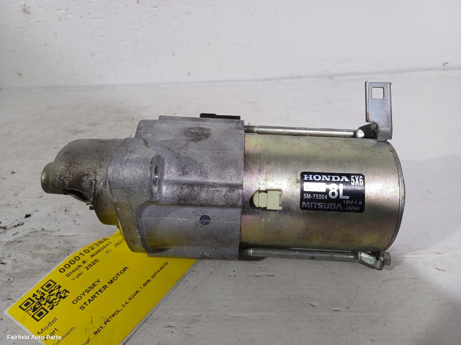 2014-2022 Honda Odyssey Starter