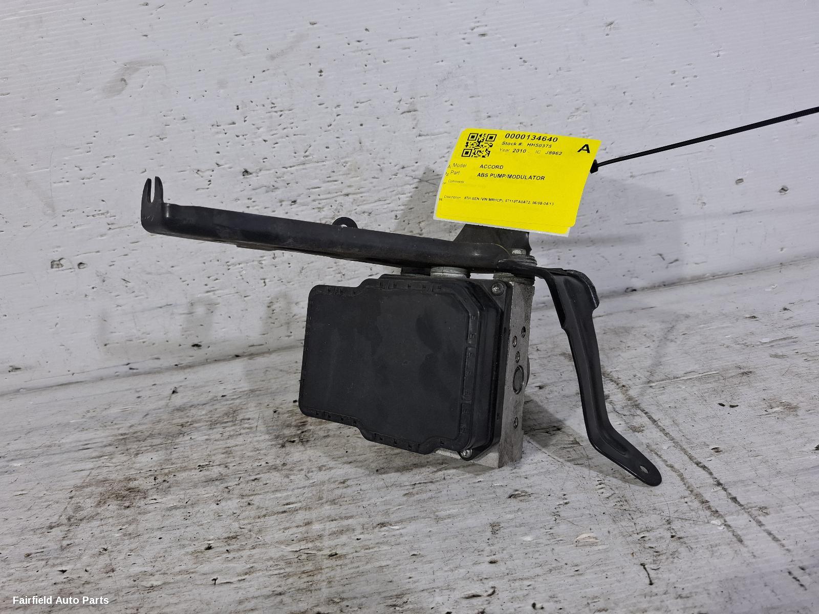 2008-2013 Honda Accord Abs Pump Modulator