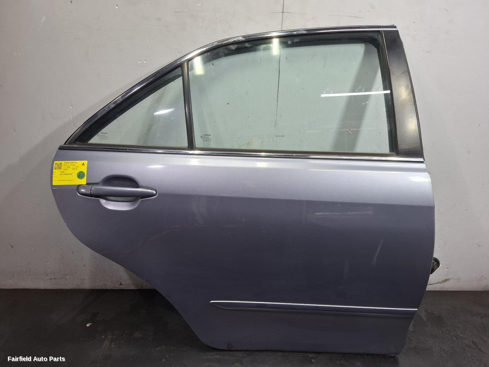 2006-2011 Toyota Camry Right Rear Door Sliding