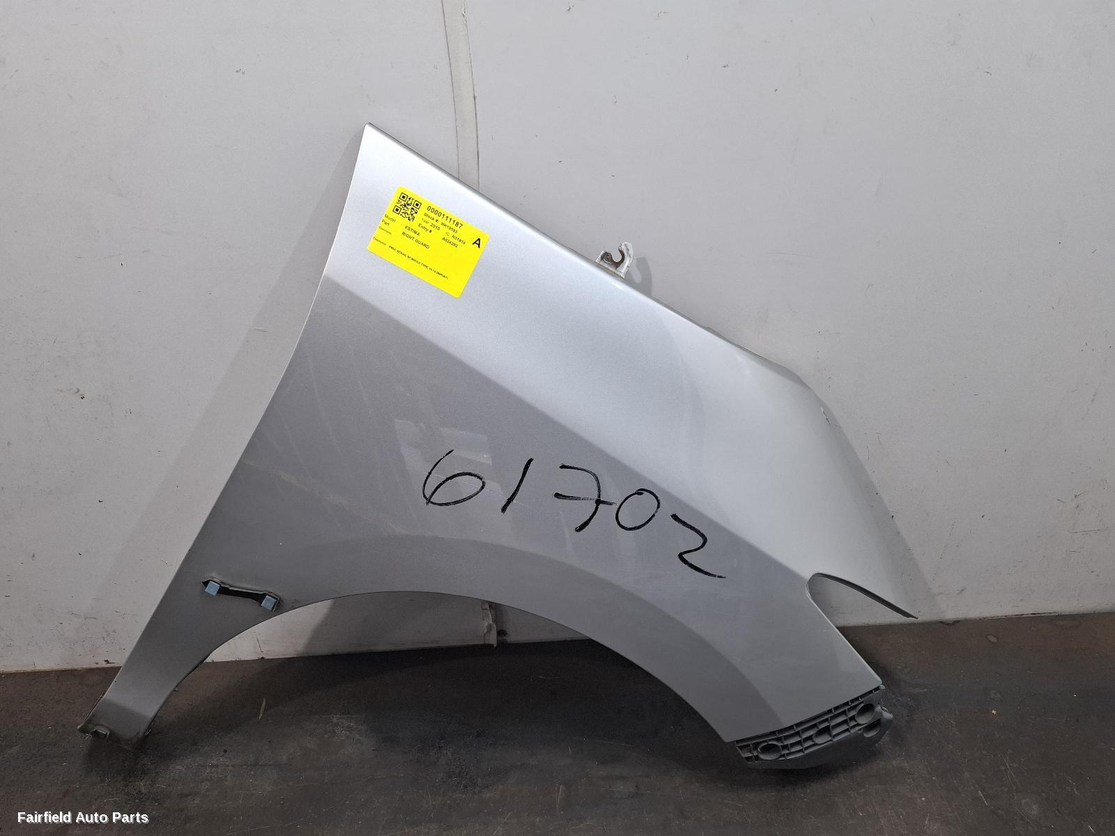 2008-2019 Toyota Estima Right Guard