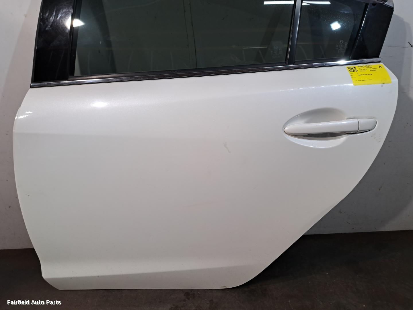 2012-2024 Mazda 6 Left Rear Door Sliding
