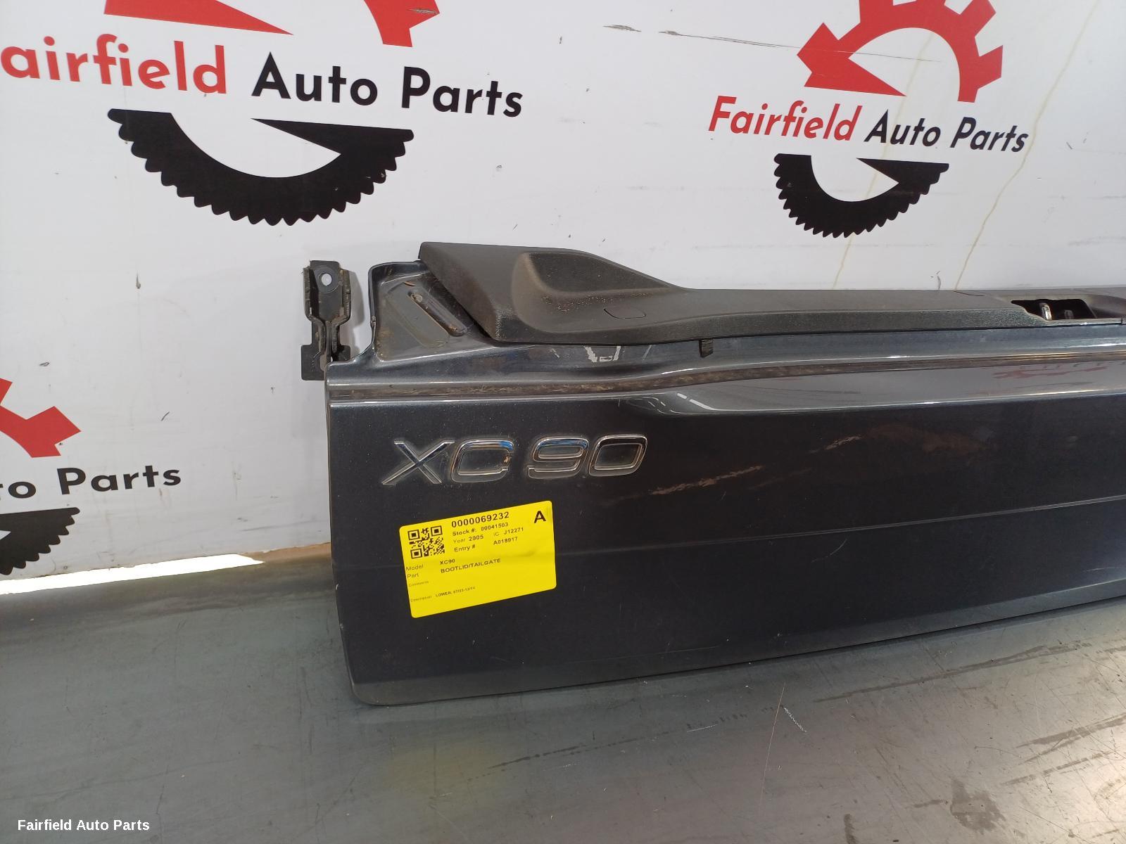 2003-2014 Volvo Xc90 Bootlid Tailgate