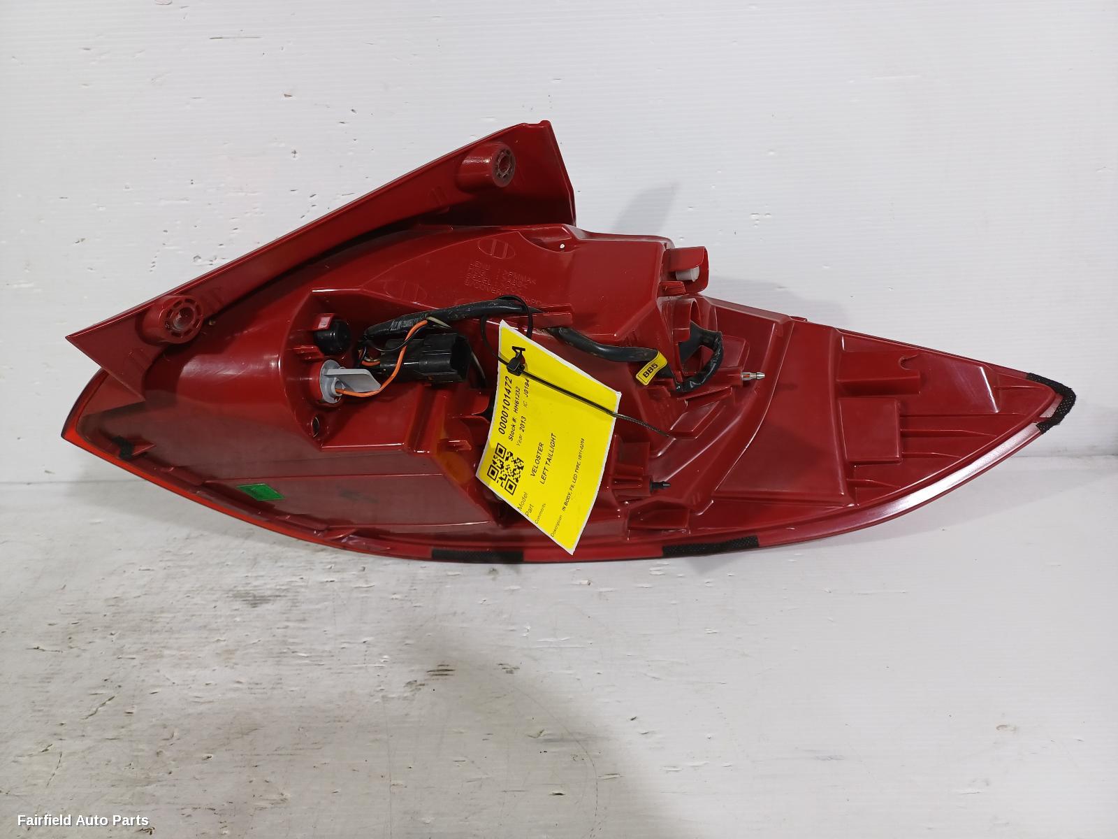2011-2018 Hyundai Veloster Left Taillight