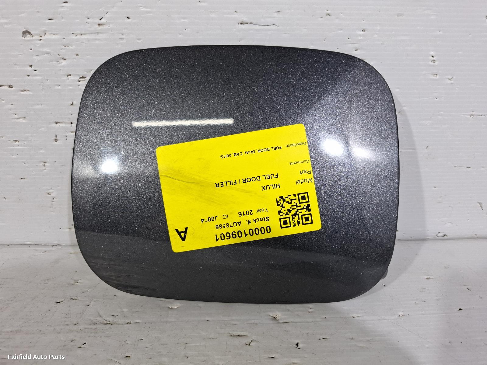 2015-2025 Toyota Hilux Fuel Door   Filler