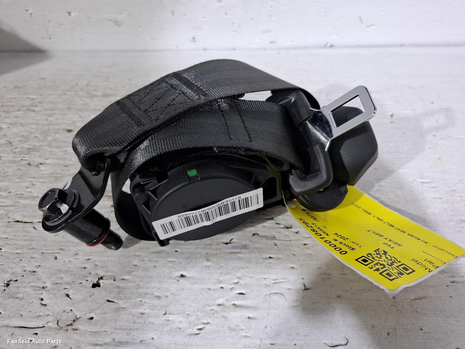 2017-2025 Ldv T60 Seatbelt Stalk