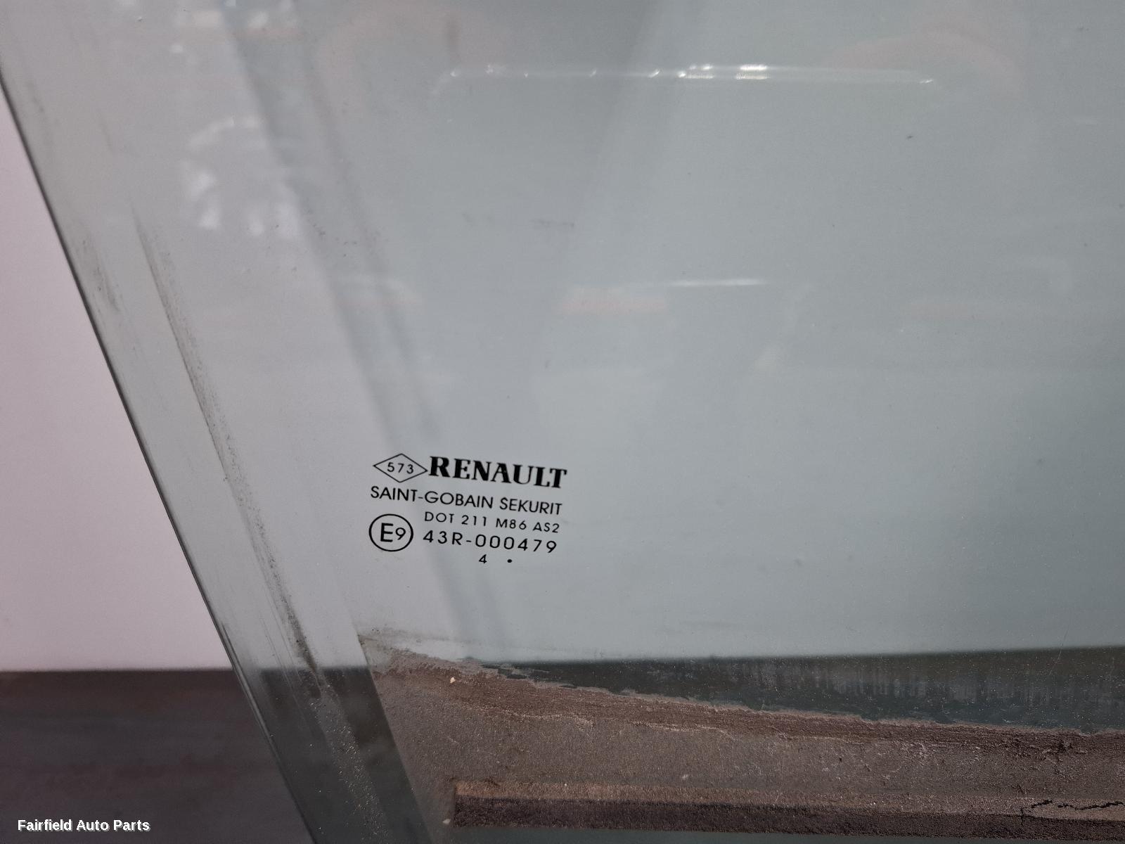 2010-2016 Renault Megane Right Front Door Window