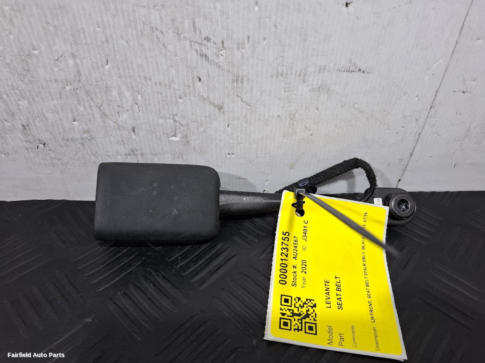2016-2024 Maserati Levante Seatbelt Stalk