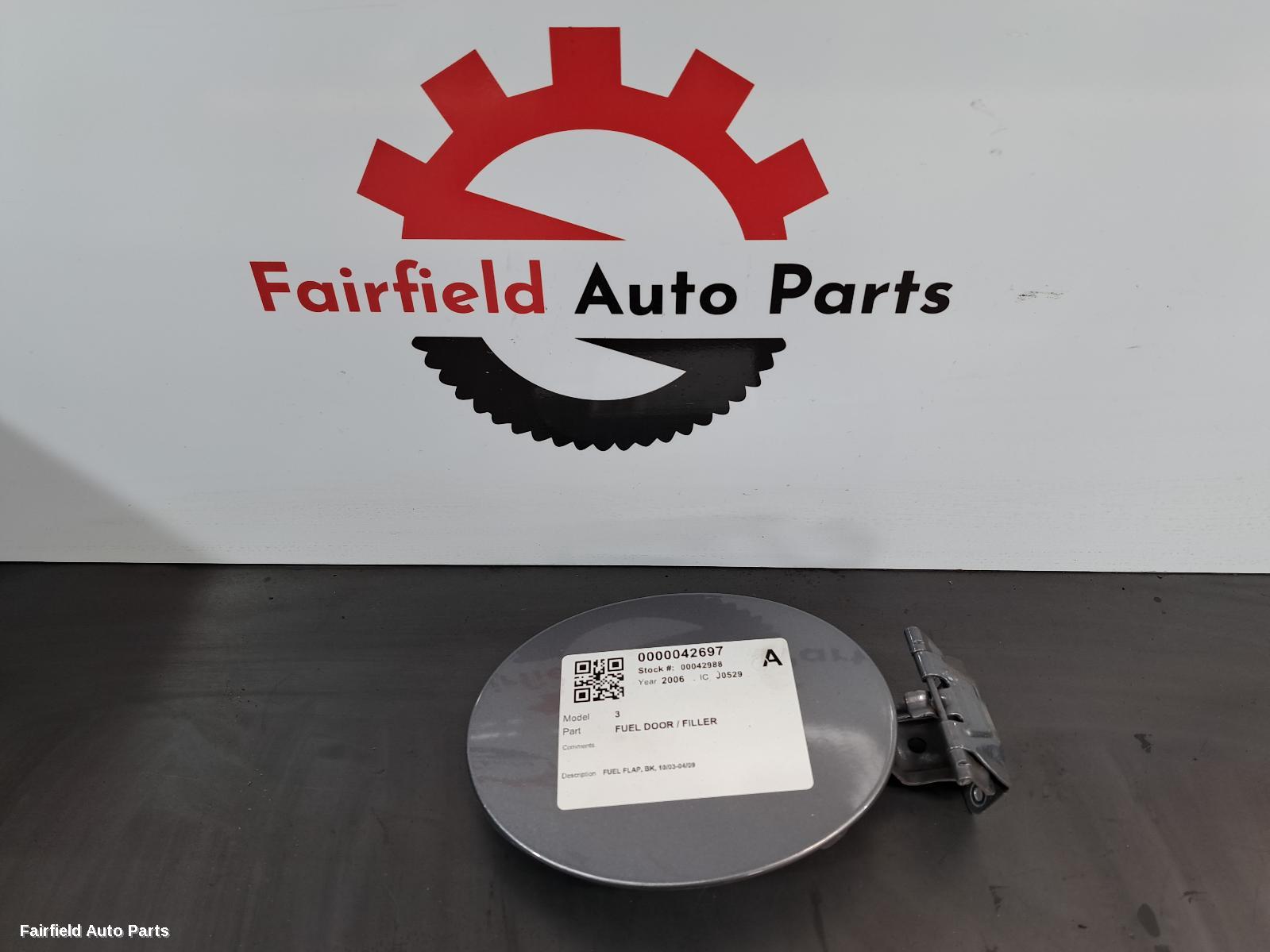 2003-2009 Mazda 3 Fuel Door   Filler