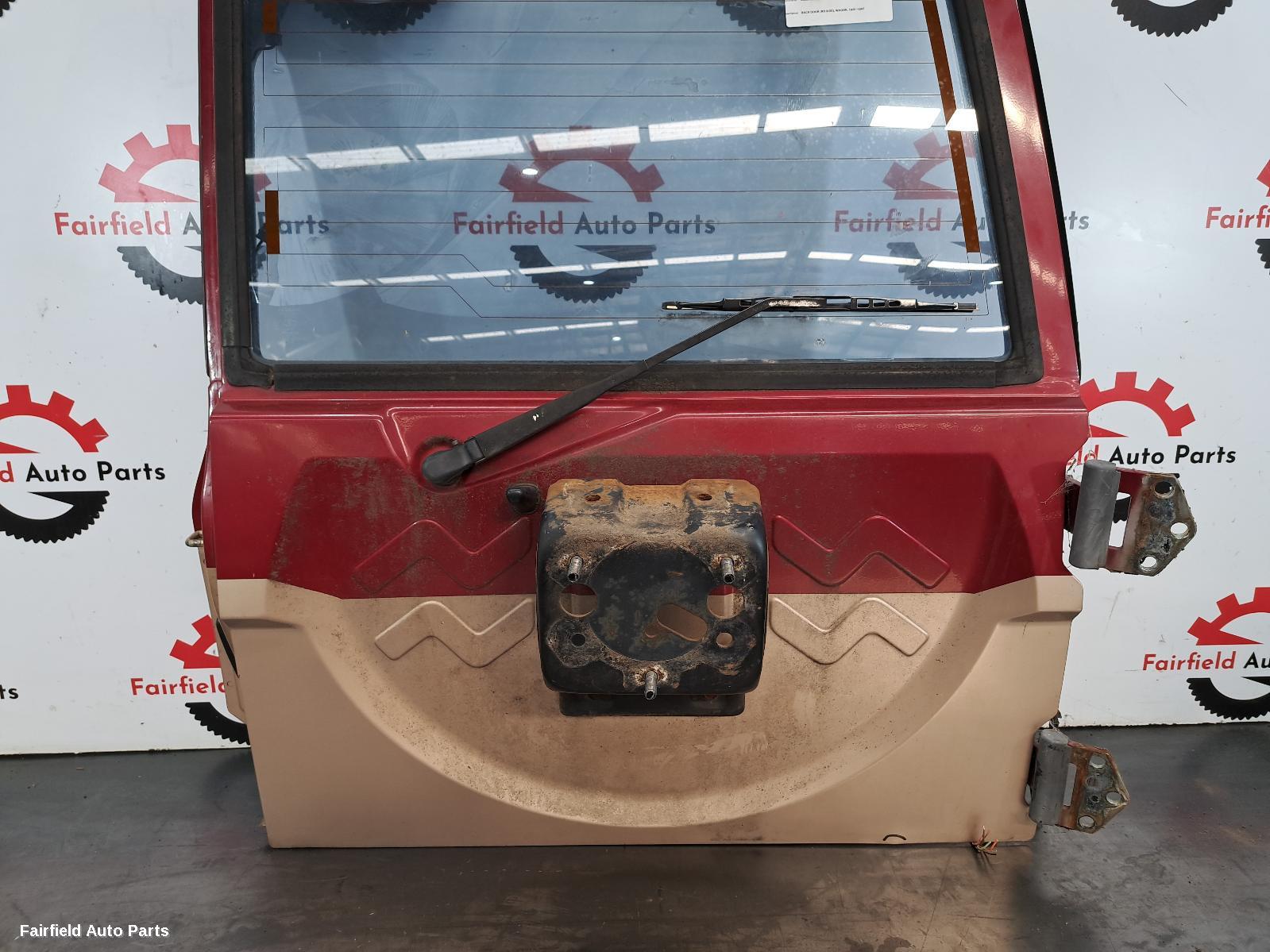 1991-1997 Nissan Patrol Bootlid Tailgate