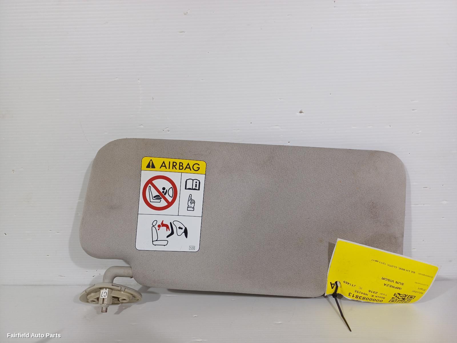 2011-2017 Subaru Impreza Sunvisor