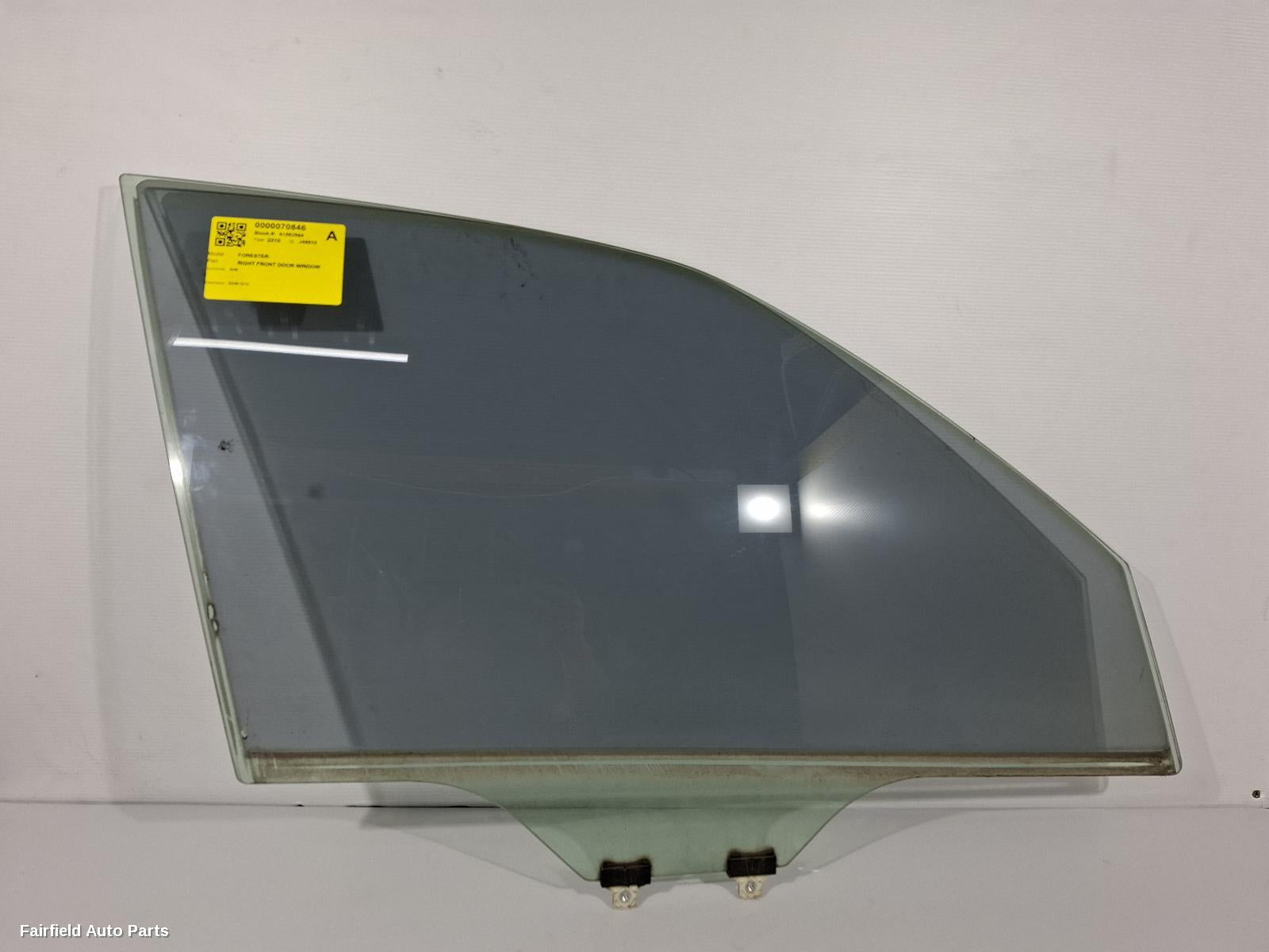 2008-2012 Subaru Forester Right Front Door Window
