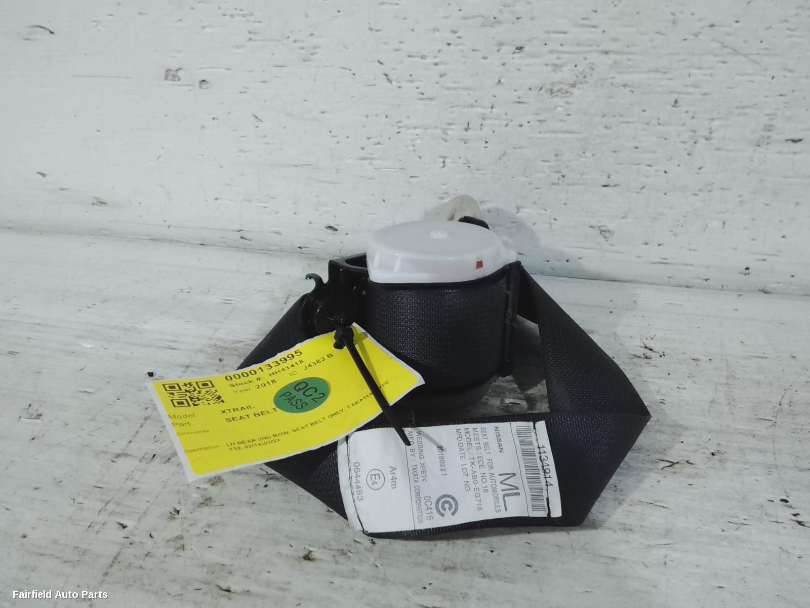 2014-2022 Nissan Xtrail Seatbelt Stalk