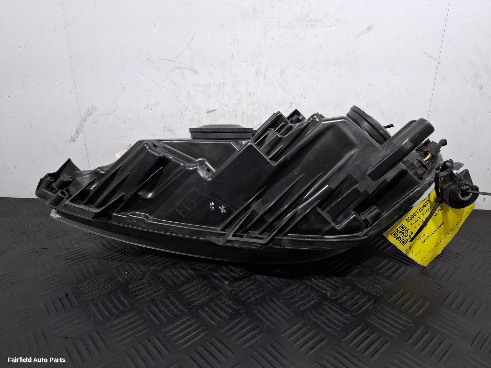 2011-2015 Skoda Fabia Right Headlamp