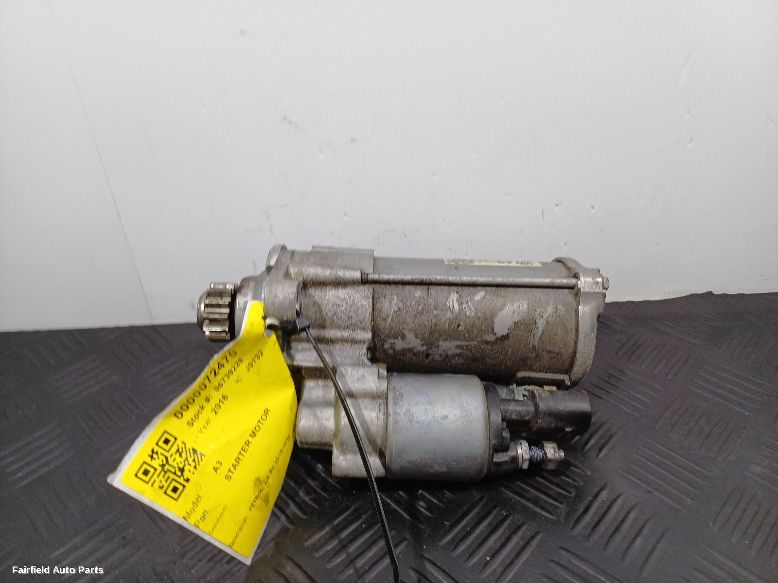 2016-2020 Audi A3 Starter