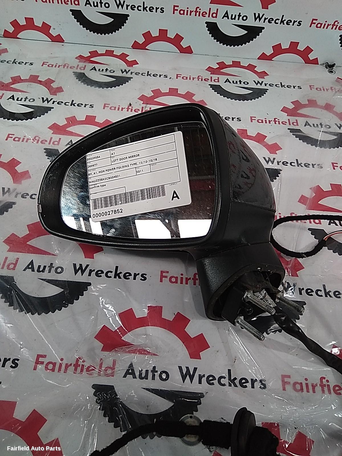 2010-2018 Audi A1 Left Door Mirror
