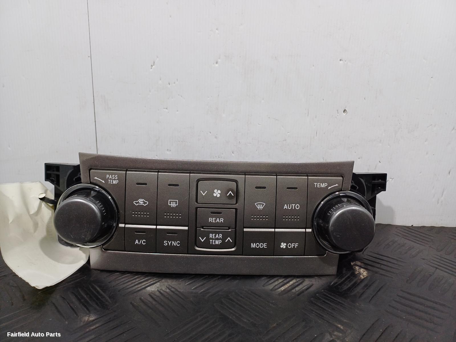 2007-2014 Toyota Kluger Heater Ac Controls